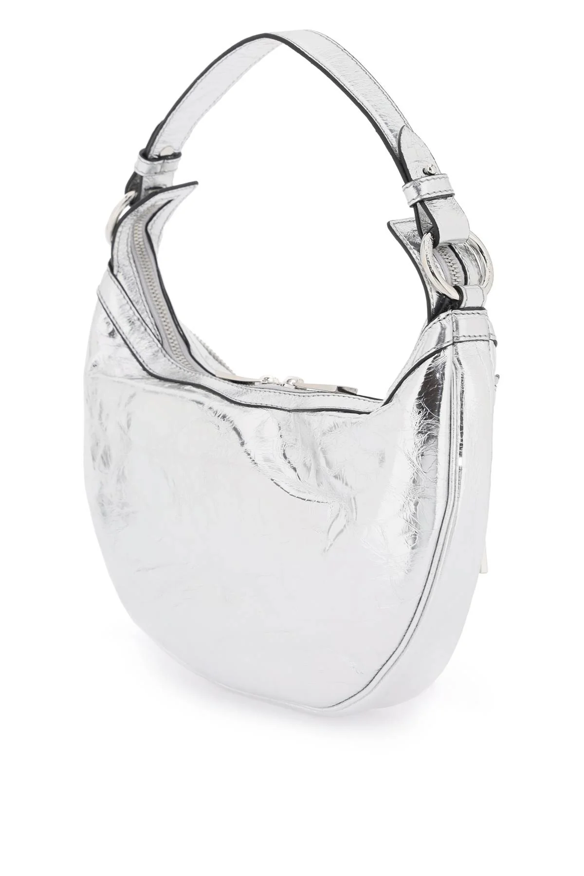Versace Repeat Leather Shoulder Bag - P Silver Palladium - Image 2