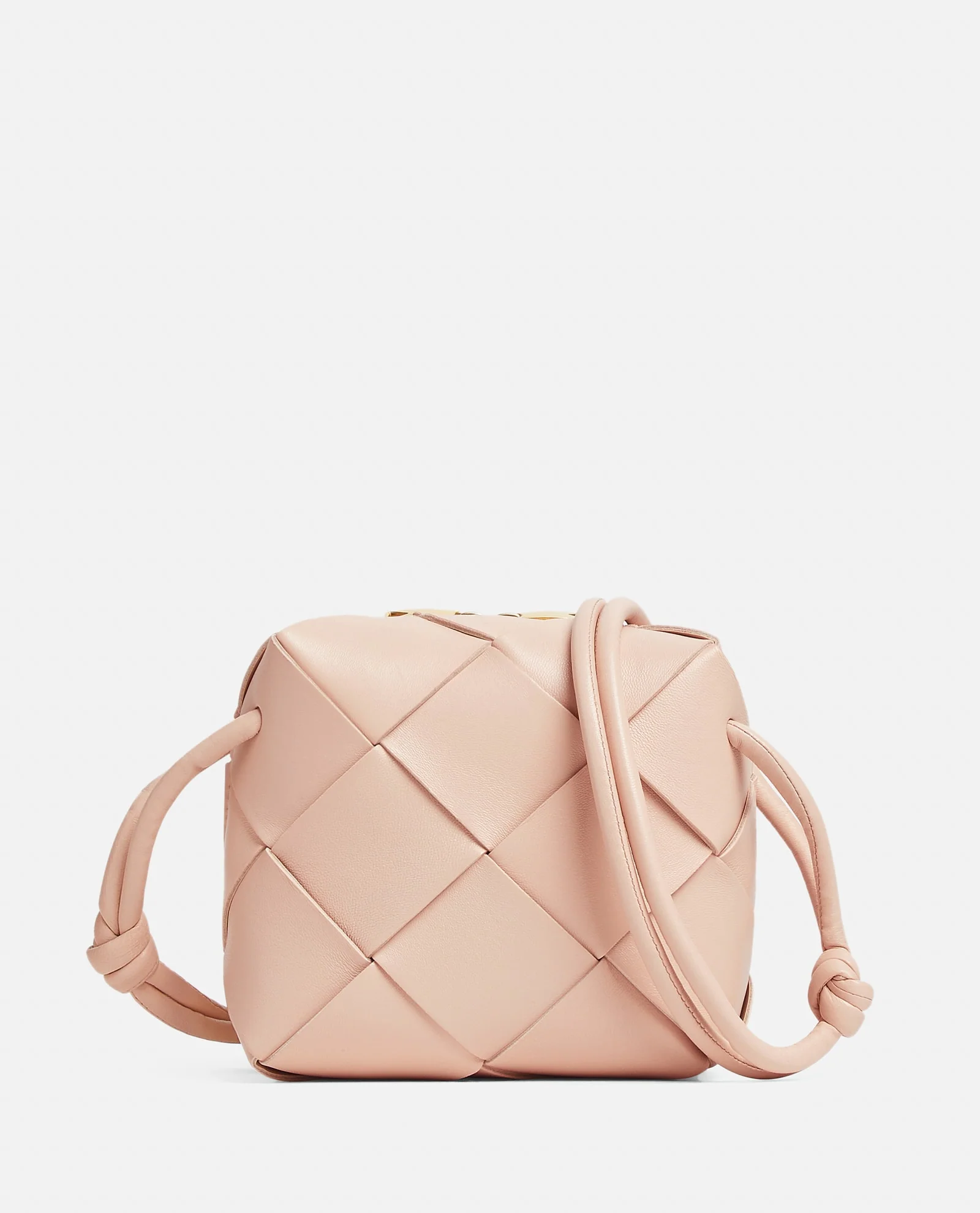 BOTTEGA VENETA Mini Cassette Camera Bag Shoulder Bag - Pink - Image 3