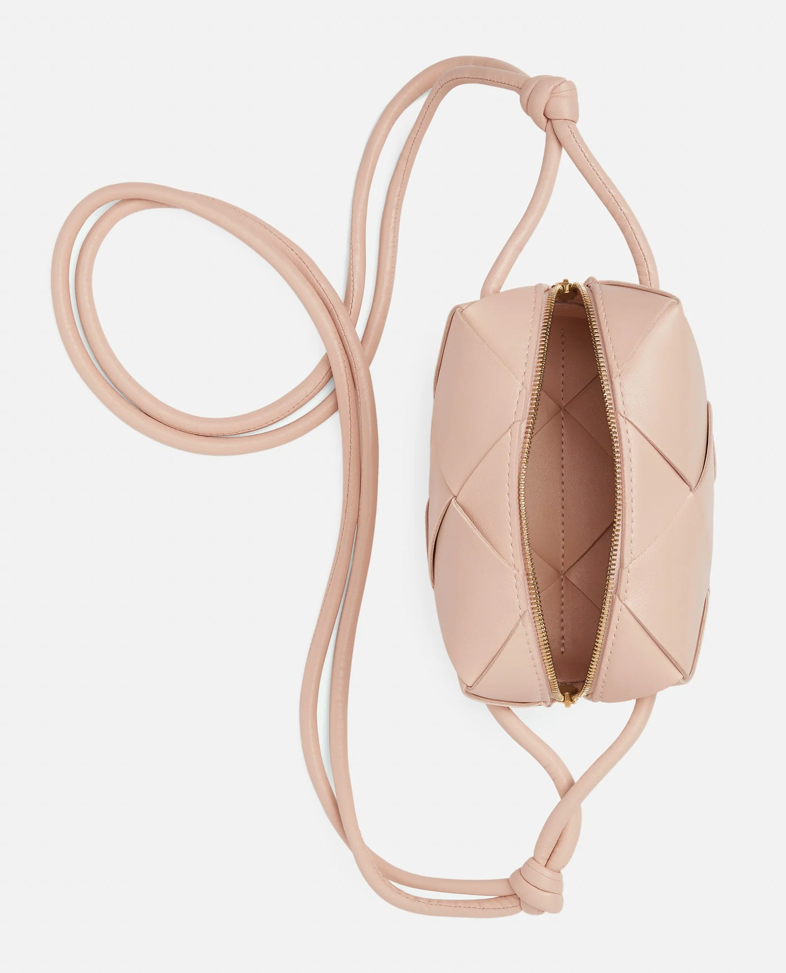 BOTTEGA VENETA Mini Cassette Camera Bag Shoulder Bag - Pink - Image 4