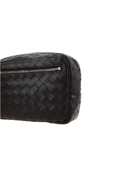 BOTTEGA VENETA Intrecciato Zipped Handbag - Fondant-Silver - Image 2