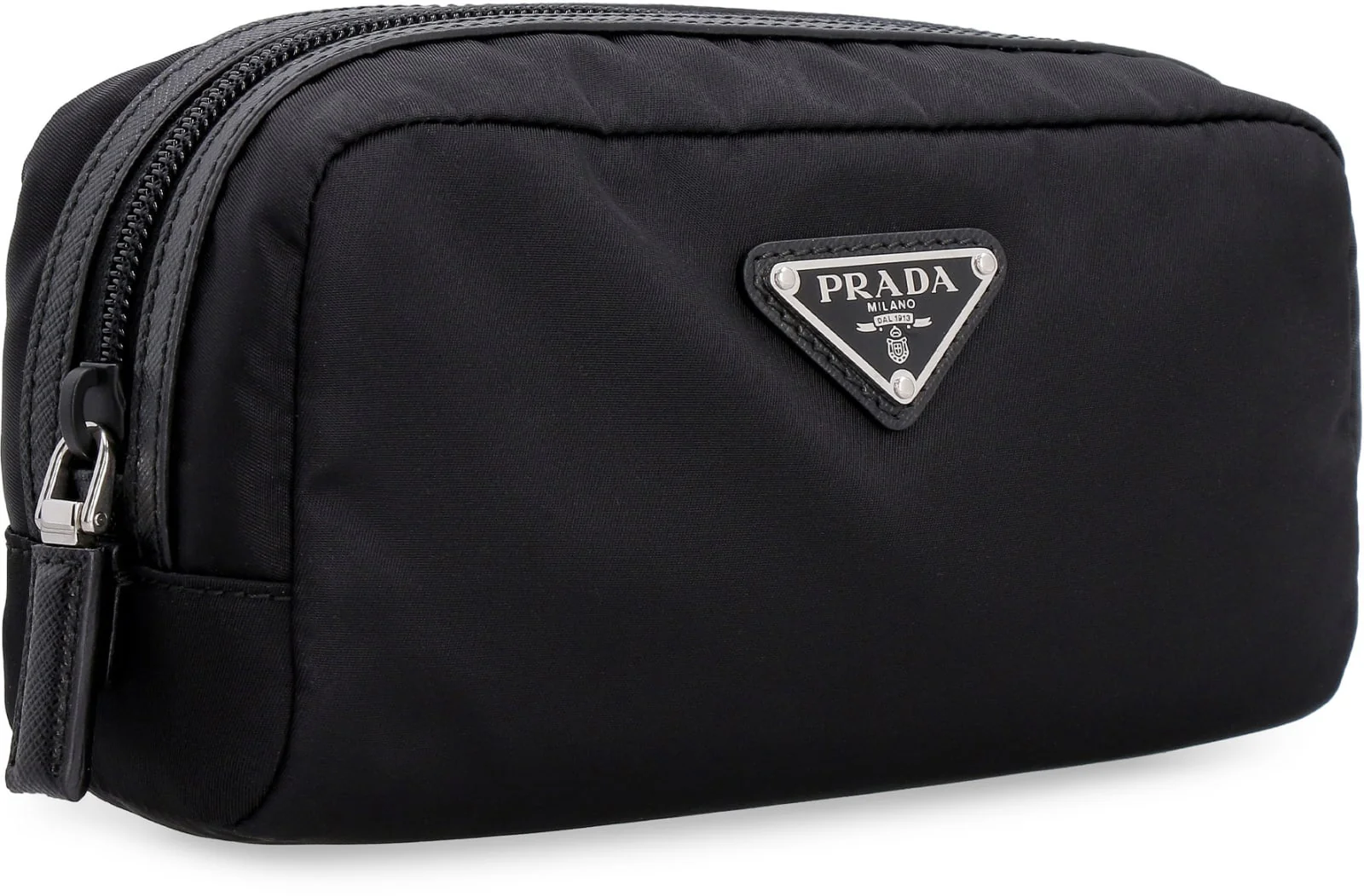 Prada Re-nylon Wash Bag - Black - Image 3