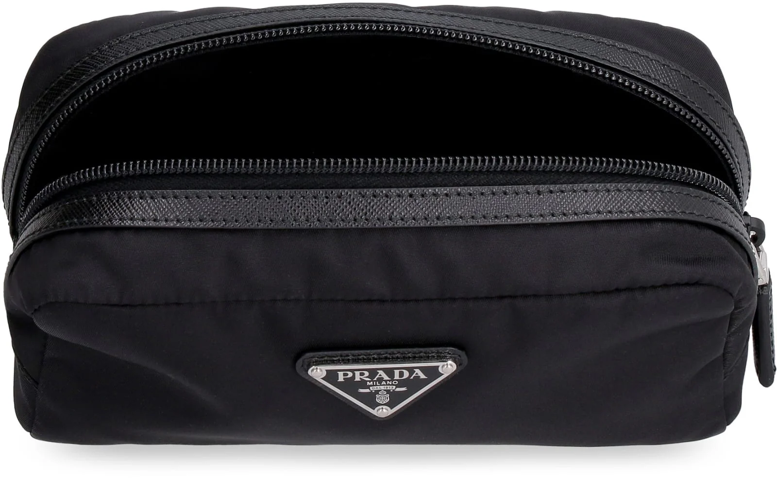 Prada Re-nylon Wash Bag - Black - Image 5