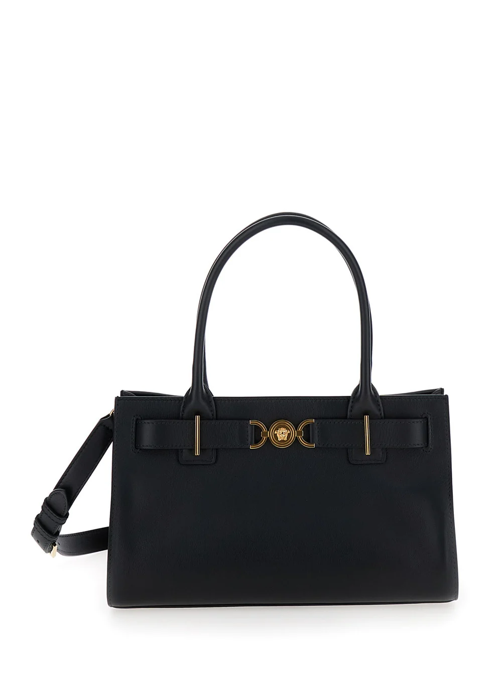 Versace Medusa Shopper Bag 95 - Black Versace Gold