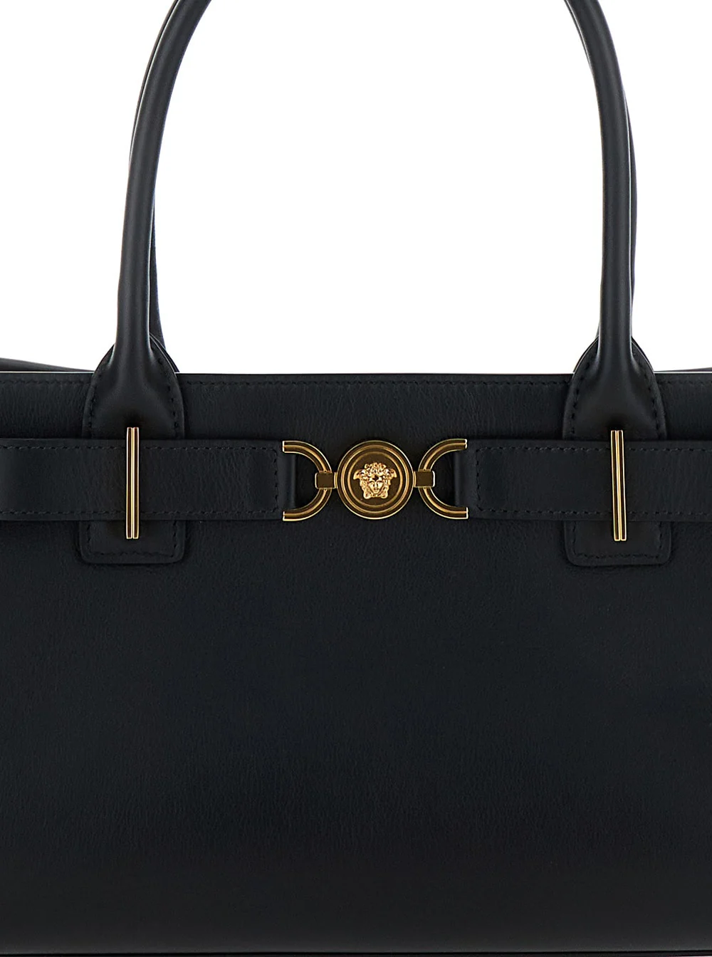 Versace Medusa Shopper Bag 95 - Black Versace Gold - Image 3