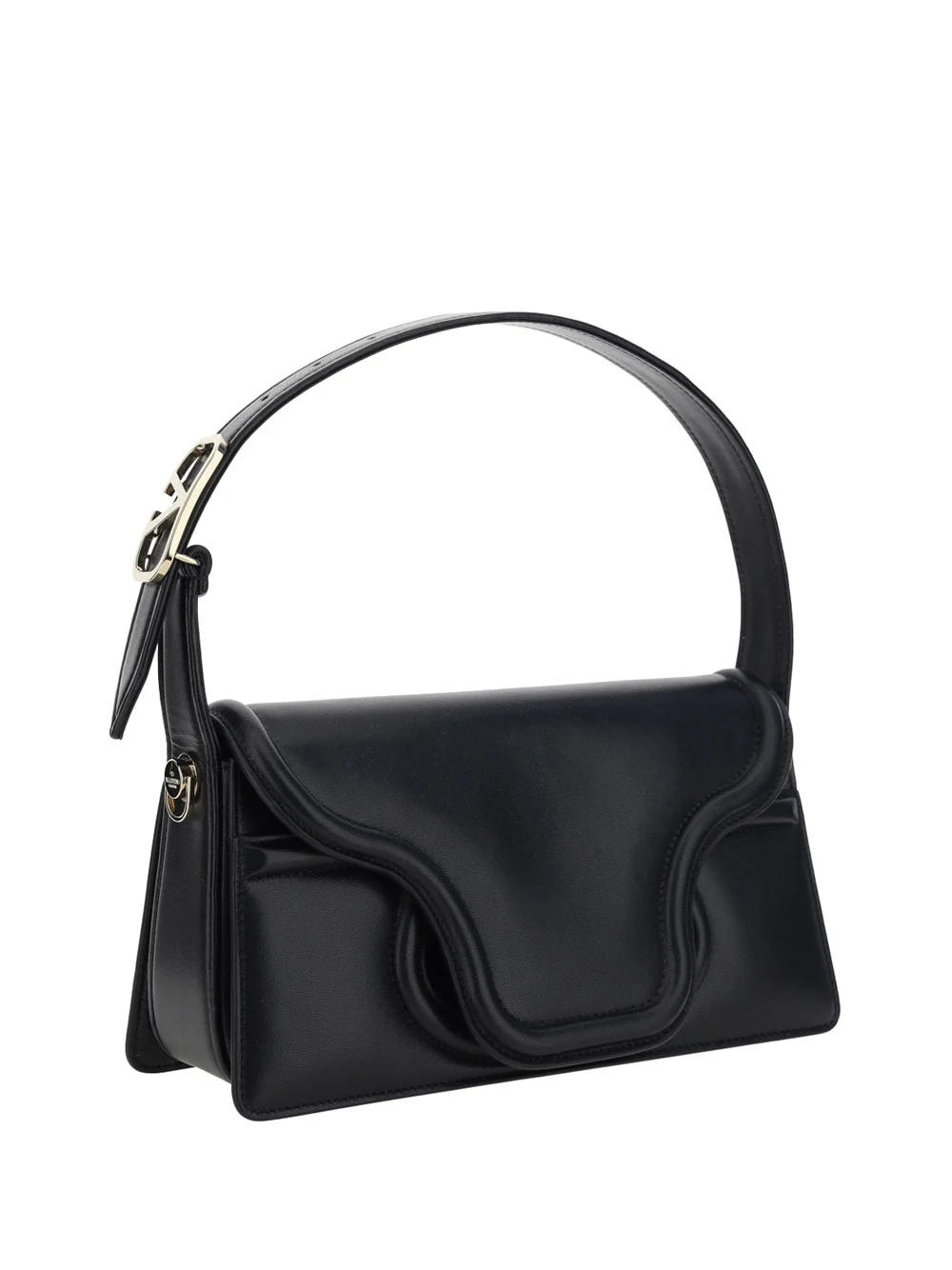 Valentino Garavani Sculpture Shoulder Bag - Black - Image 2