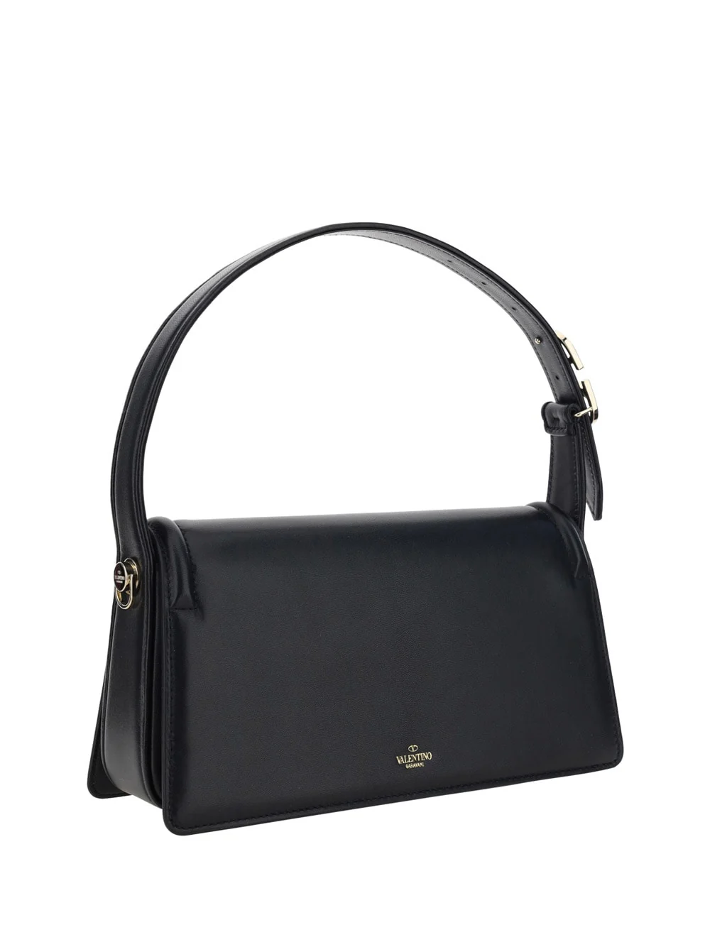 Valentino Garavani Sculpture Shoulder Bag - Black - Image 3