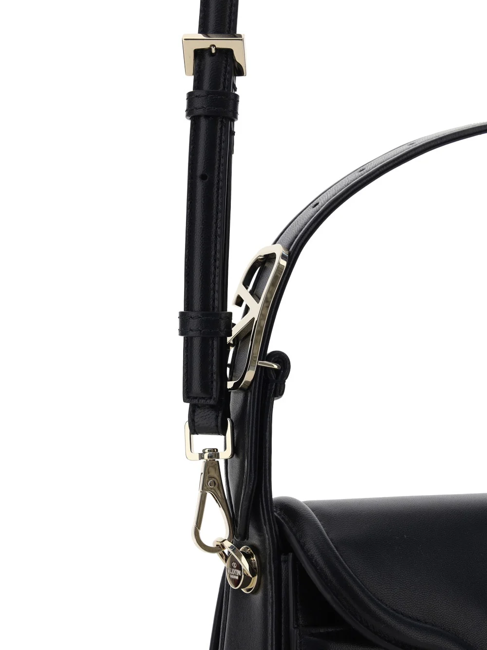 Valentino Garavani Sculpture Shoulder Bag - Black - Image 4