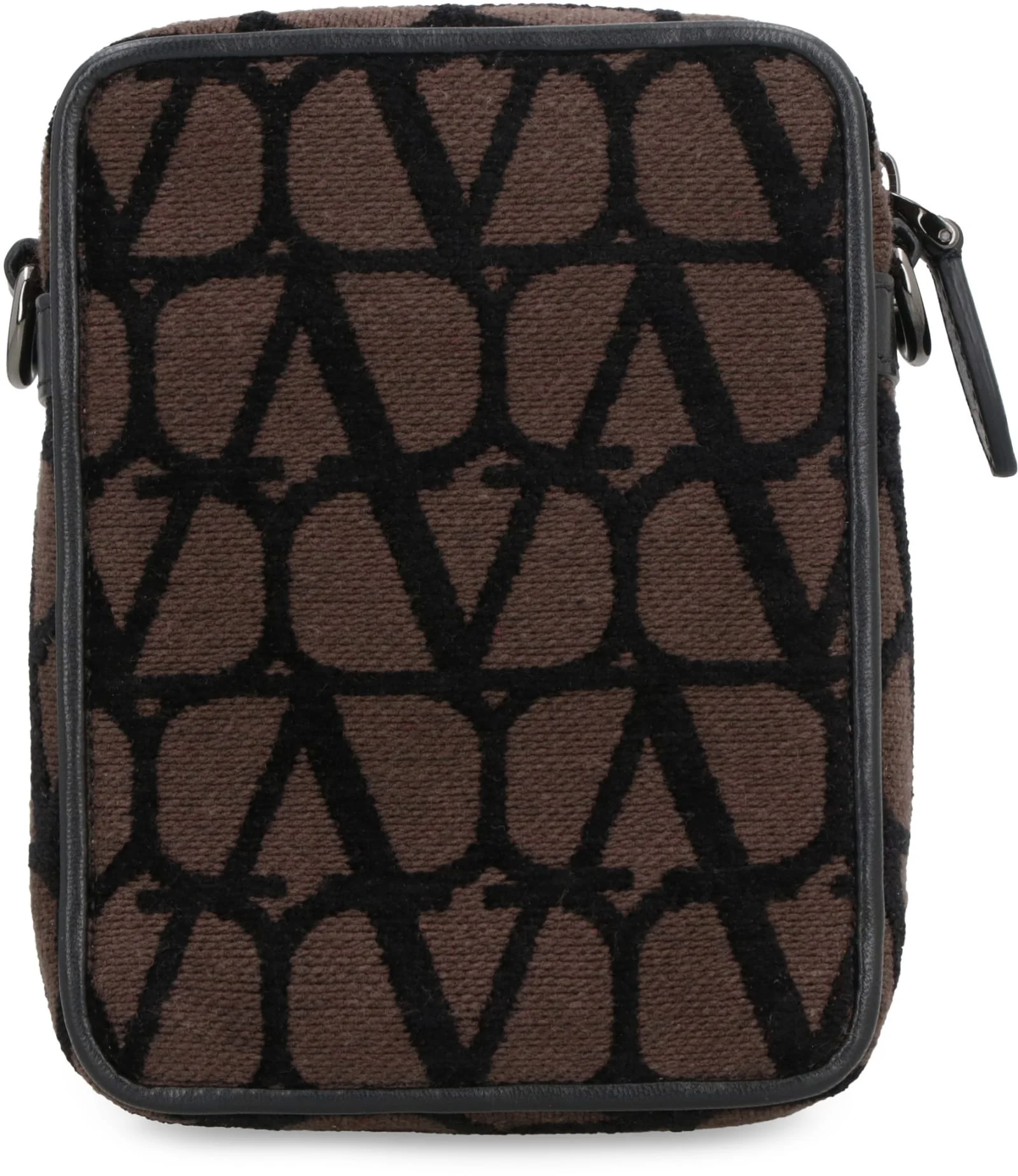 Valentino Garavani Loc Mini Crossbody Bag - Brown - Image 4