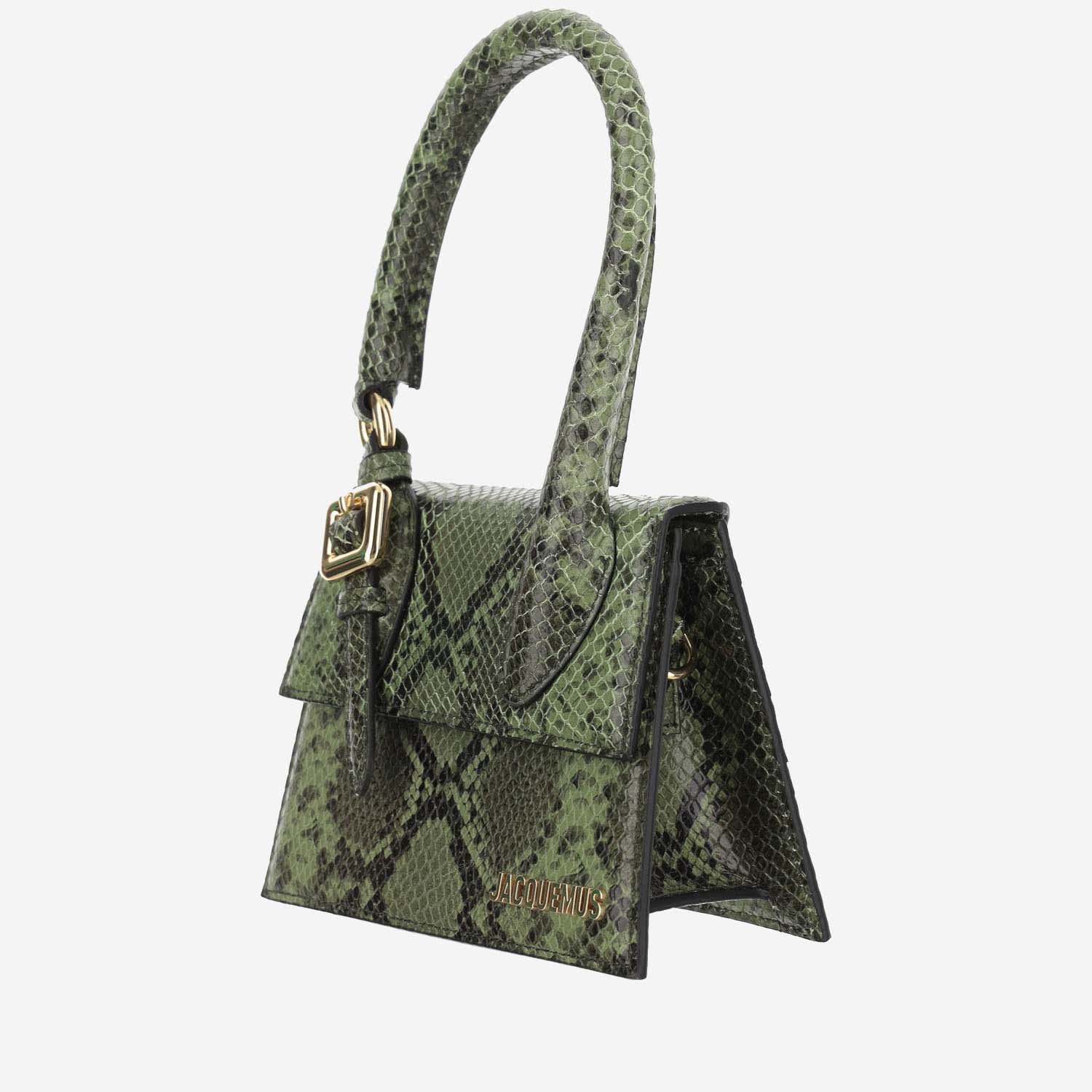 Jacquemus Le Chiquito Moyen Boucle Bag - Green - Image 2
