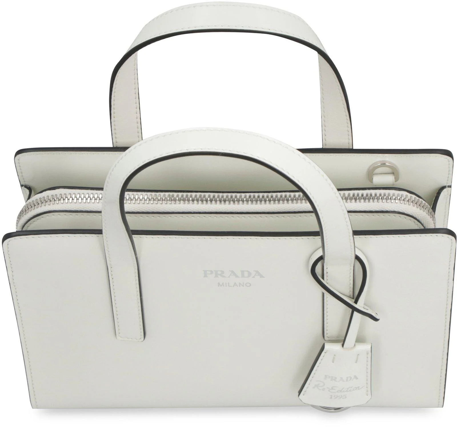 Prada Re-edition 1995 Top Handle Bag - BIANCON - Image 5