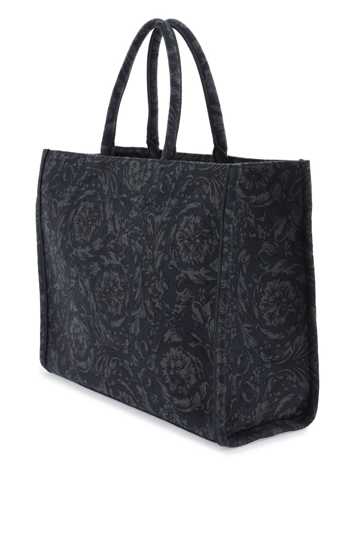 Versace Extra Large Tote Bag - Black - Image 2