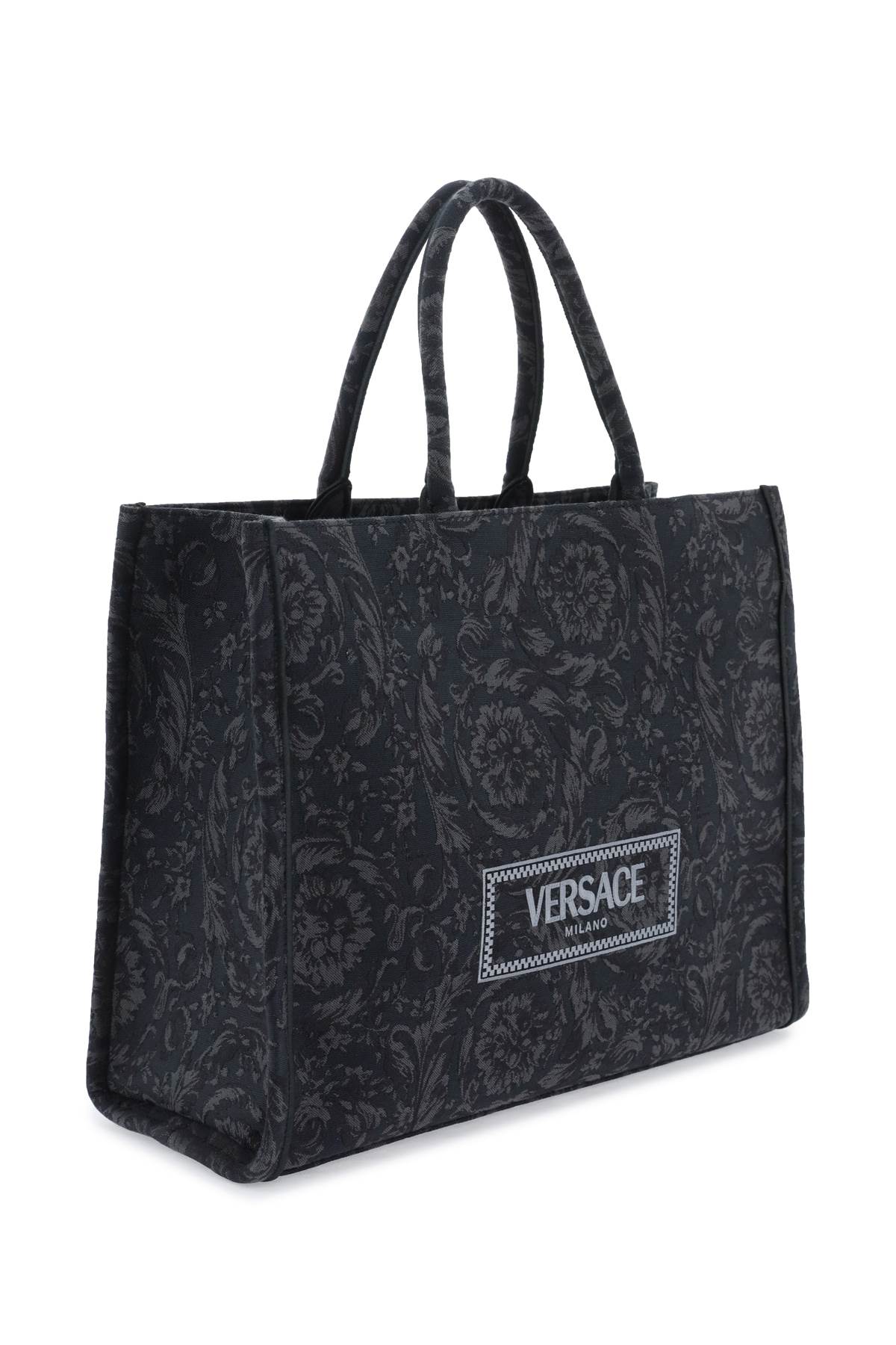 Versace Extra Large Tote Bag - Black - Image 3