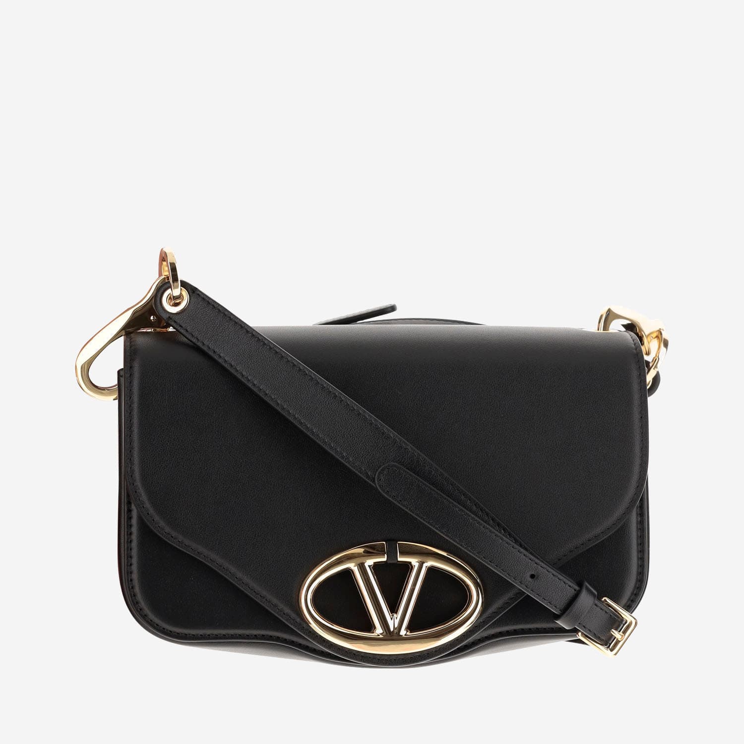 Valentino Garavani Vlogo Signature Crossbody Bag - Black