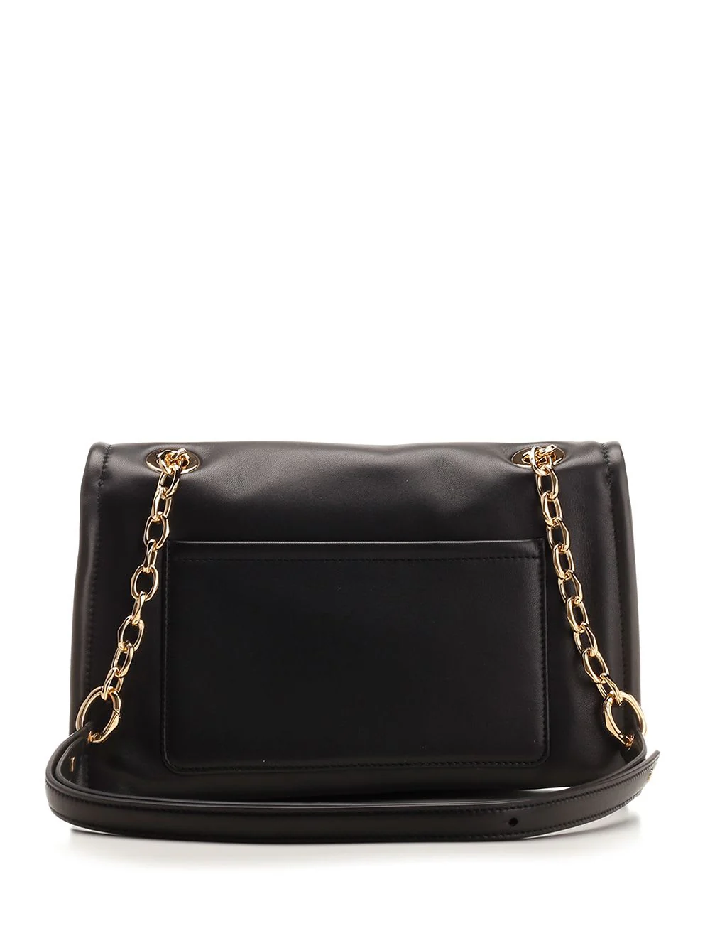 Valentino Garavani Vlogo Chain Shoulder Bag - Black - Image 3