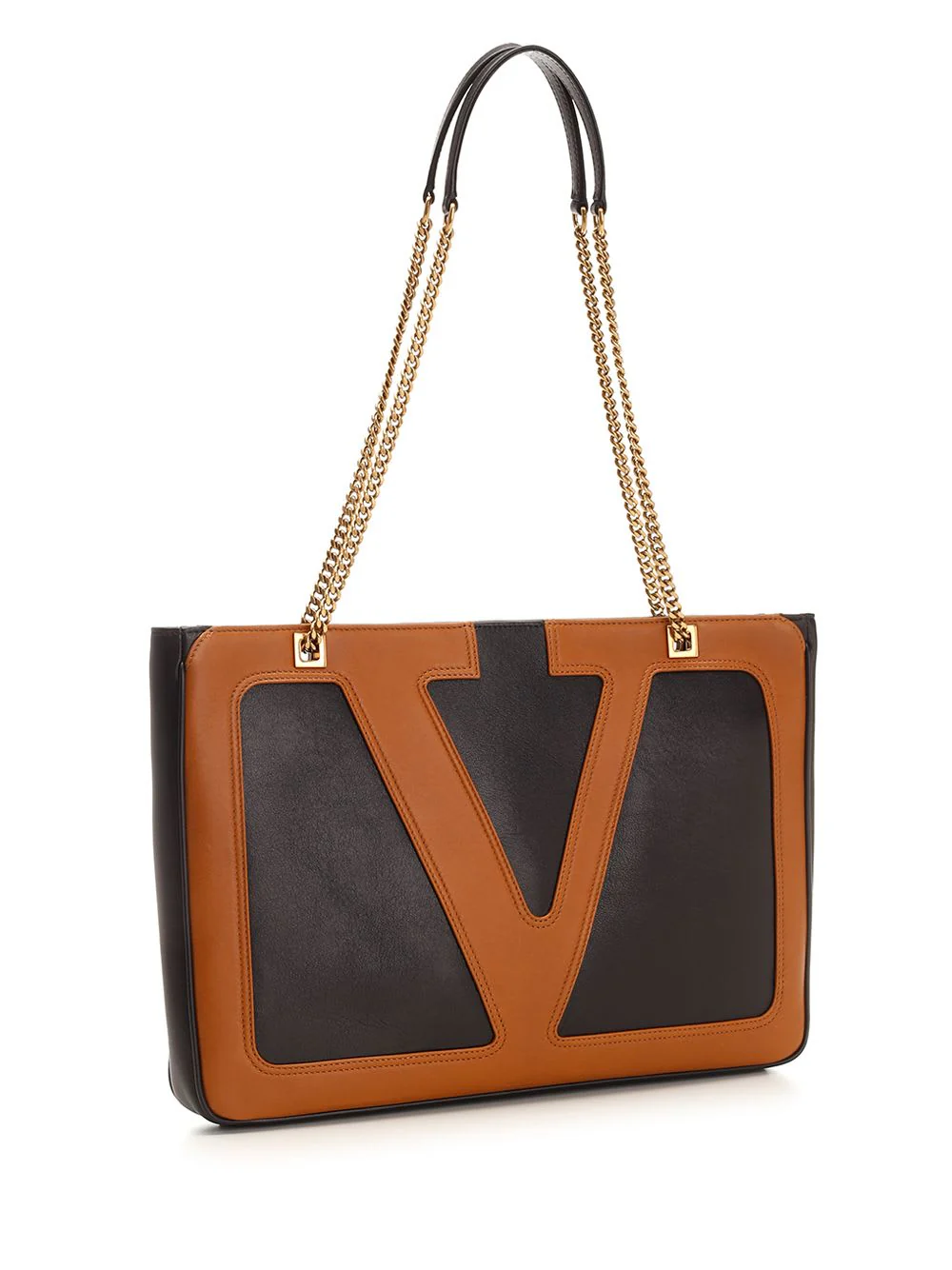 Valentino Garavani Medium Viva Superstar Shopping Bag - NEROSPICE - Image 2