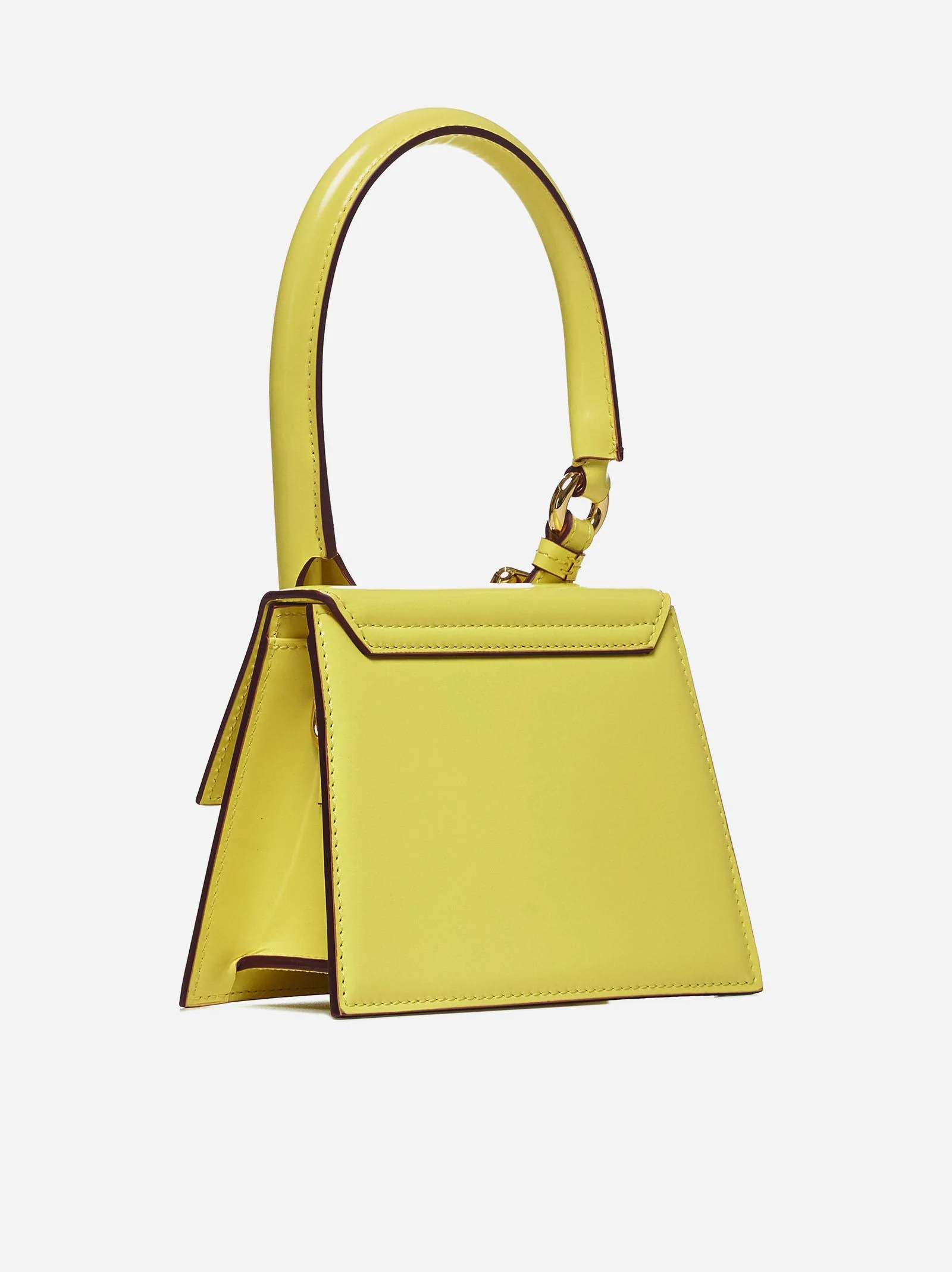 Jacquemus Le Chiquito Moyen Boucle Bag - Yellow - Image 4