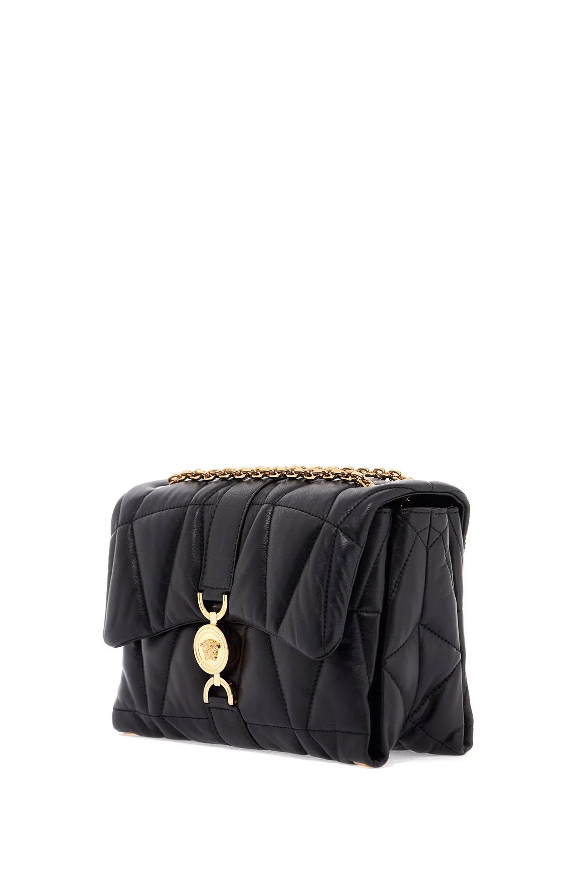 Versace Kleio Shoulder Bag - Black Versace Gold - Image 3