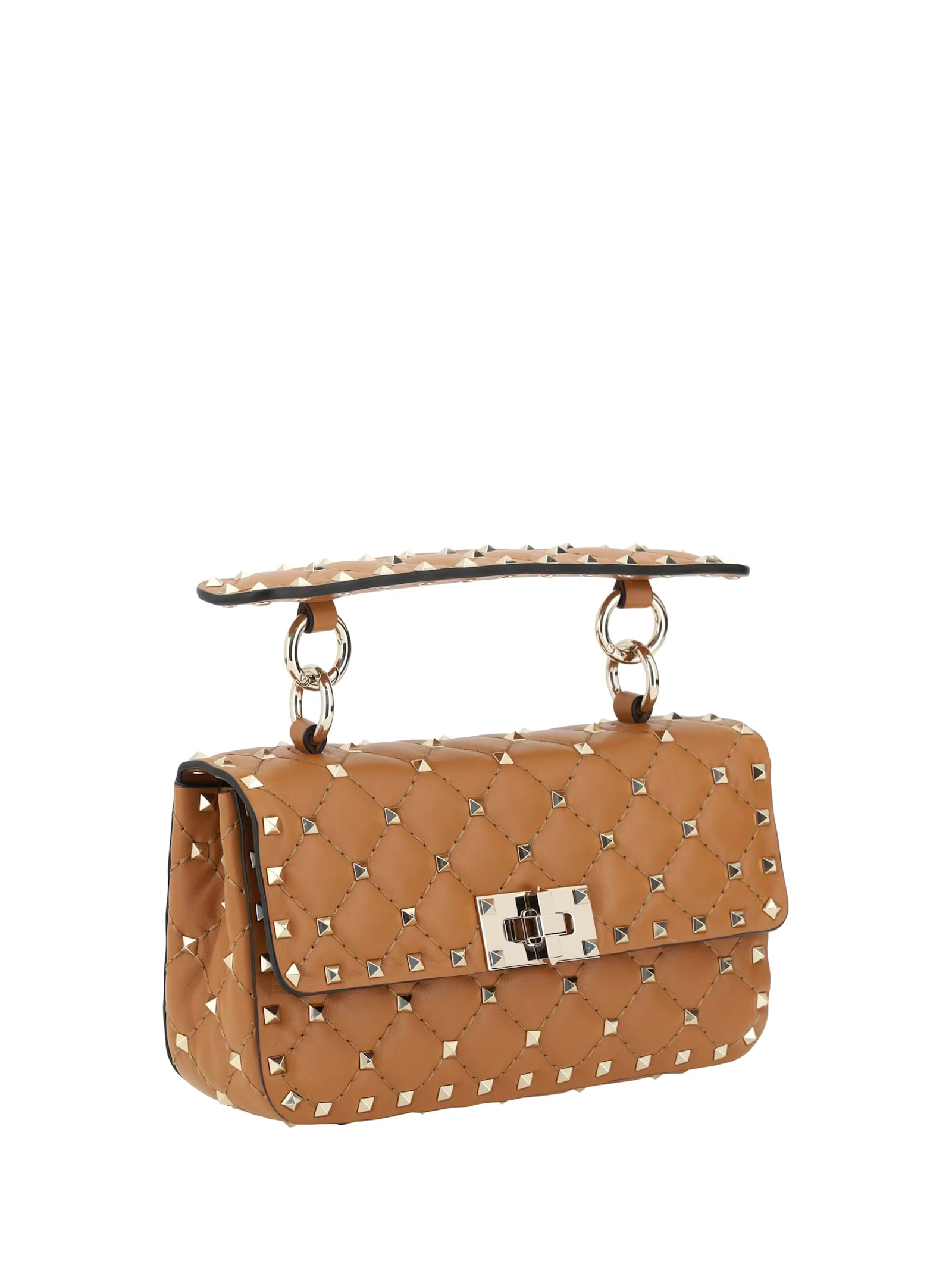 Valentino Garavani Rockstud Spike Bag - Nutmeg - Image 2