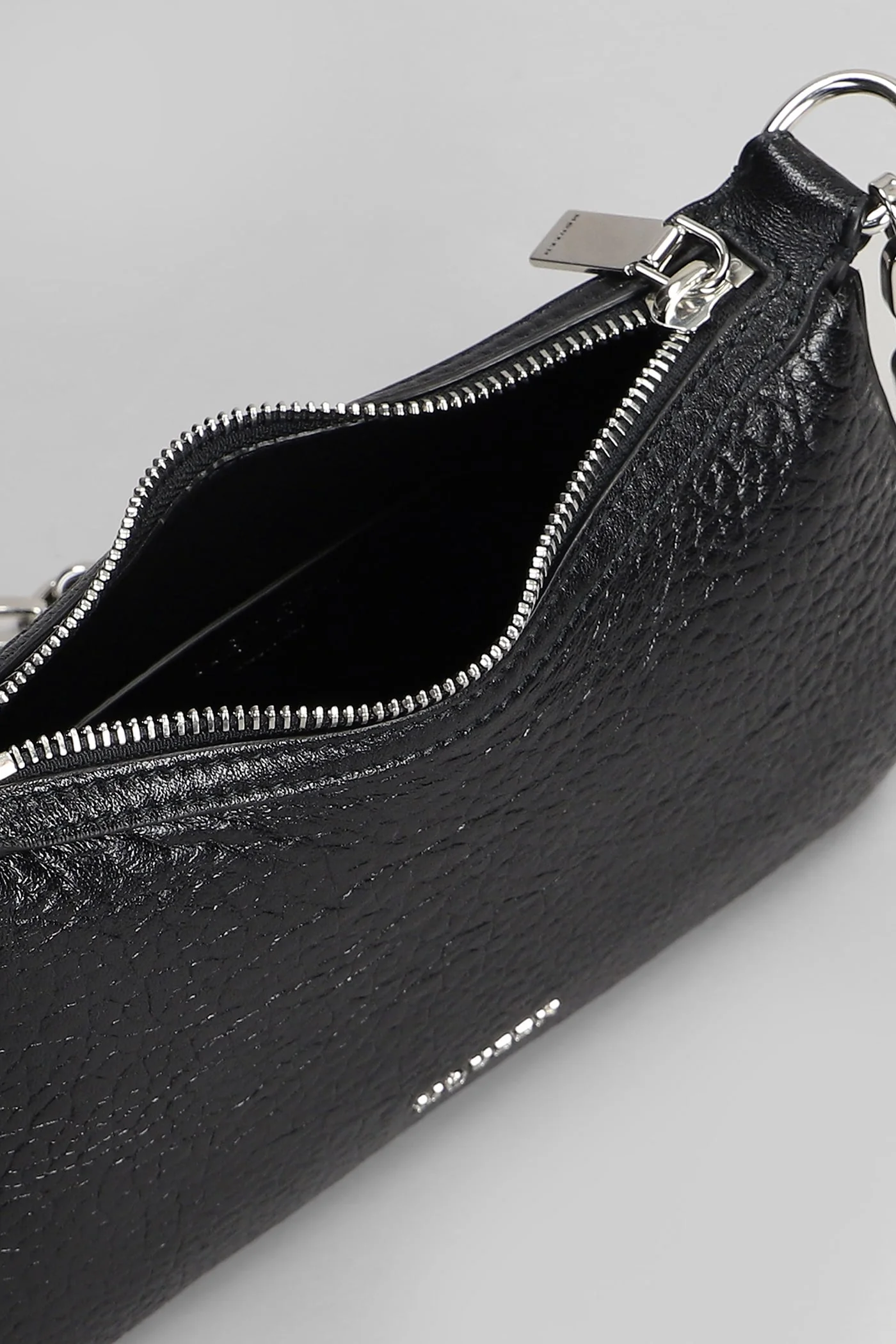 Alexander McQueen Cross-bar Clutch Bag - Black/Silver - Image 4