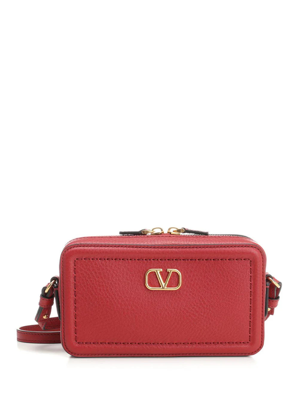 Valentino Garavani Alltime Shoulder Bag - Red