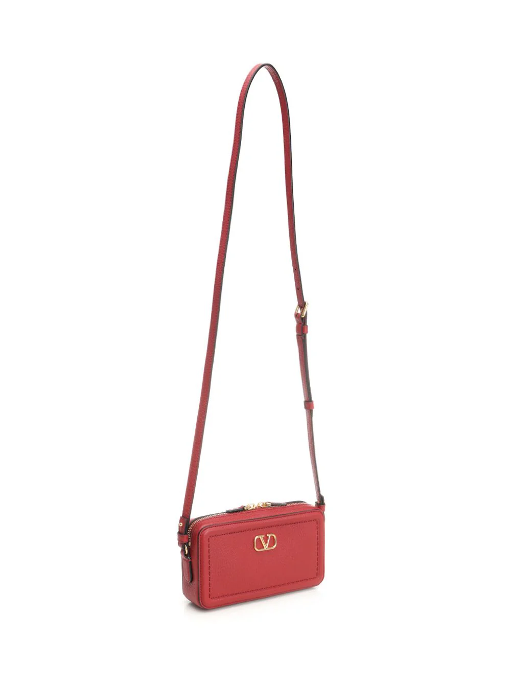 Valentino Garavani Alltime Shoulder Bag - Red - Image 2