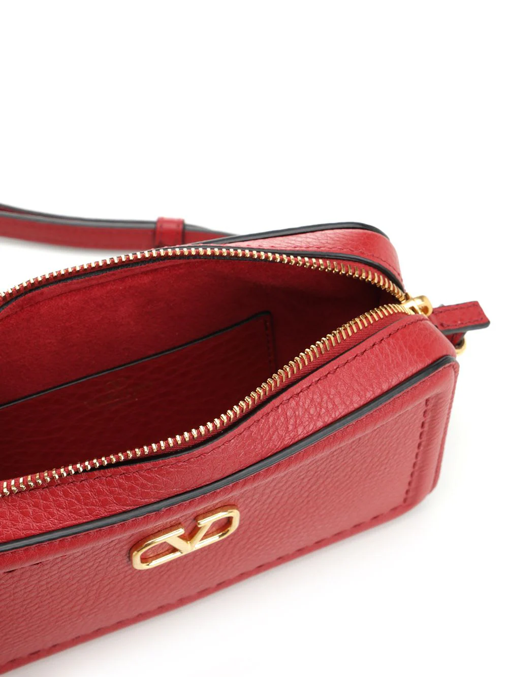 Valentino Garavani Alltime Shoulder Bag - Red - Image 4