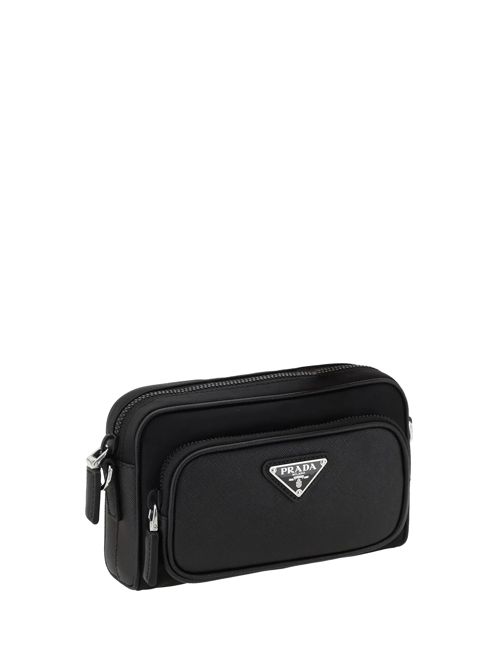 Prada Leather Shoulder Bag - Nero - Image 2