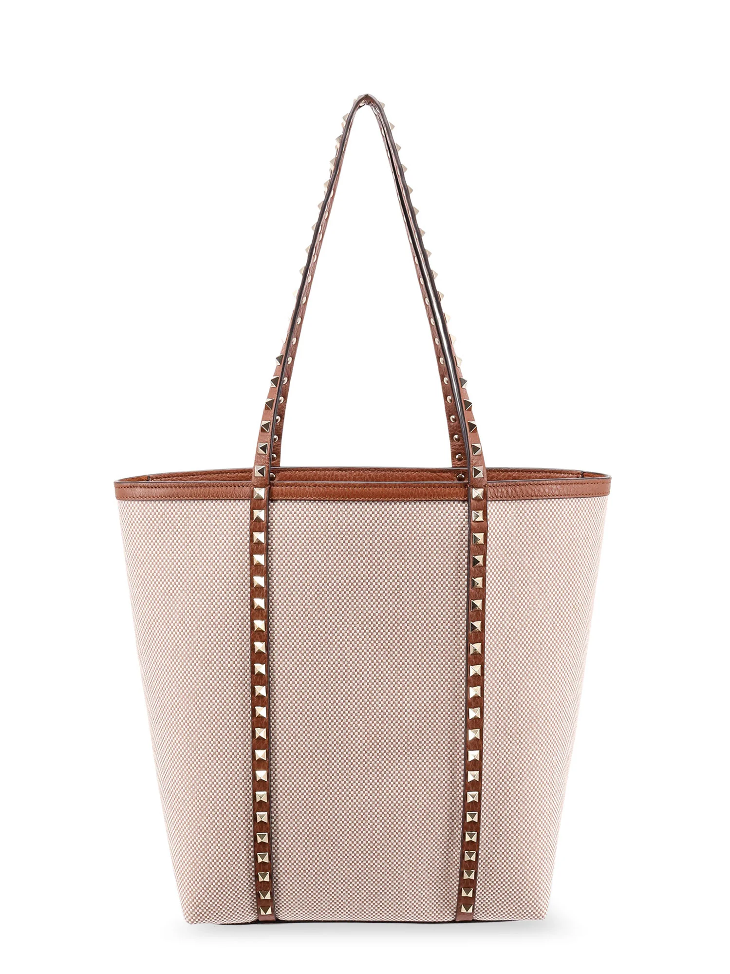 Valentino Garavani Rockstud Tote Bag - Brown - Image 2