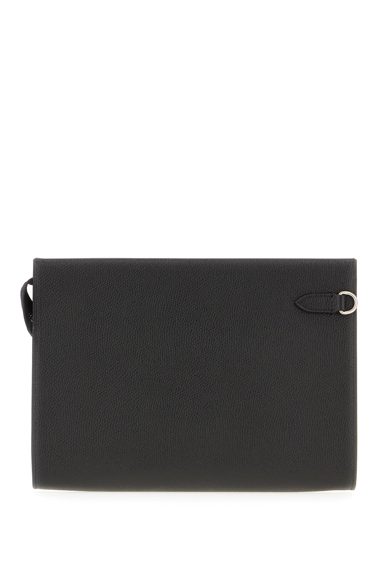 Valentino Garavani Leather Clutch - Black - Image 3