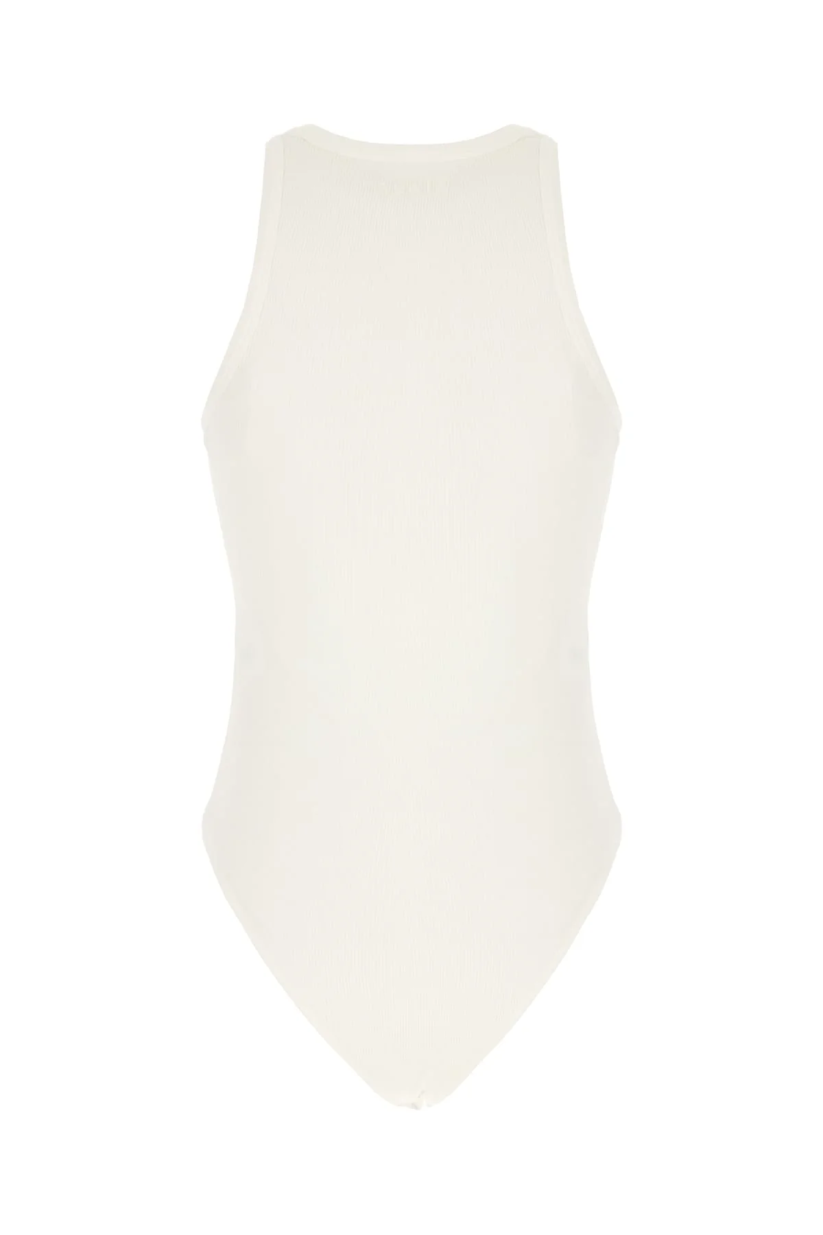 Alaia Ivory Cotton Bodysuit - Image 2