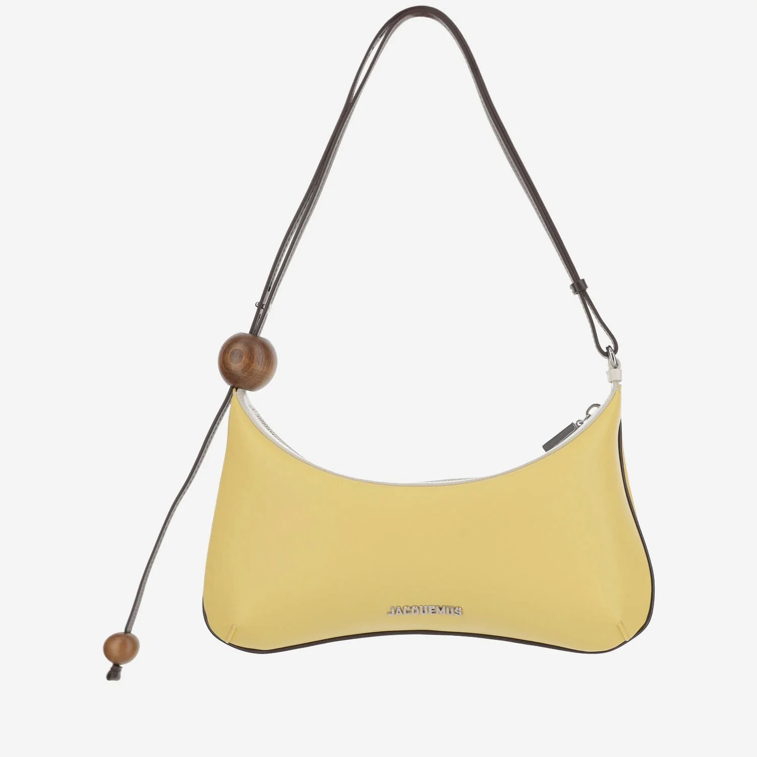 Jacquemus Le Grand Bisou Pearl Shoulder Bag - Yellow
