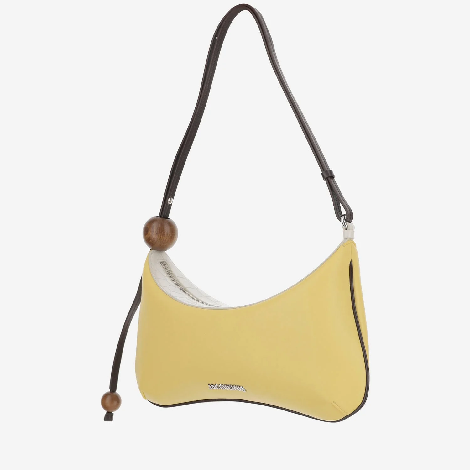 Jacquemus Le Grand Bisou Pearl Shoulder Bag - Yellow - Image 2
