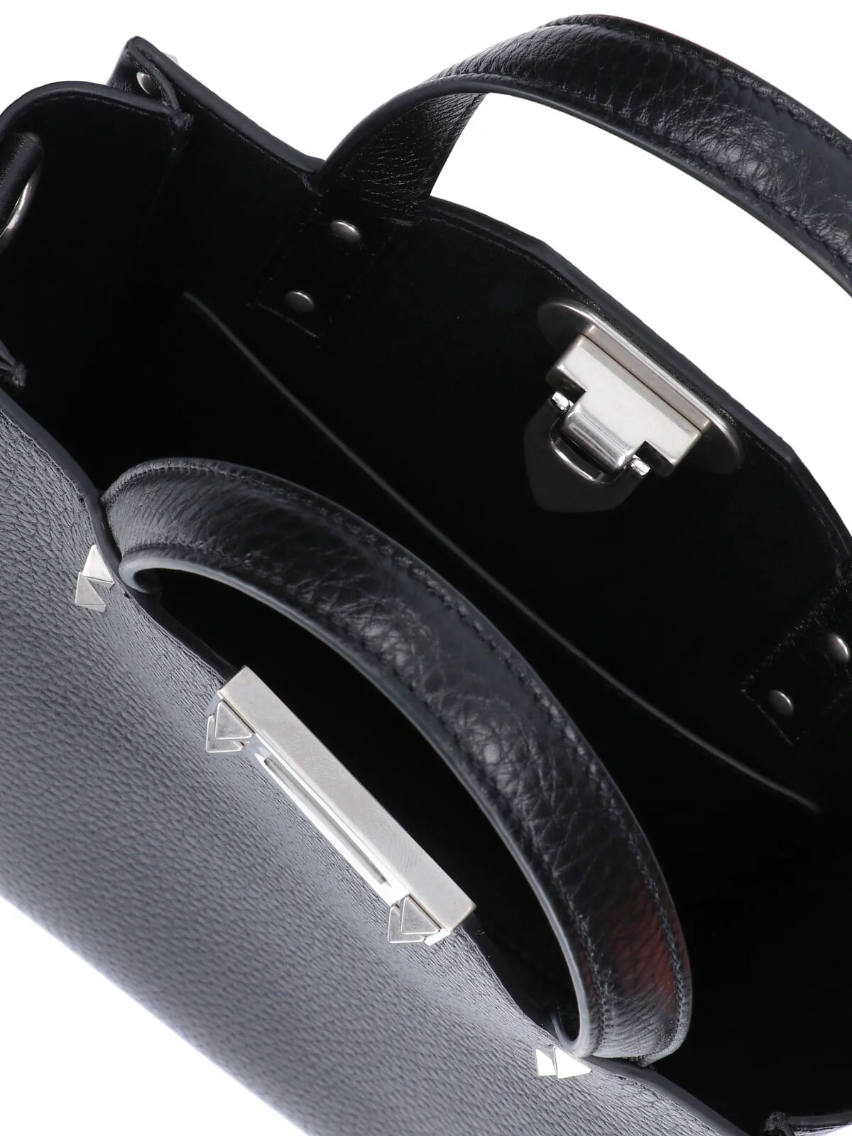 Valentino Garavani Rockstud Tote Bag - Nero - Image 4