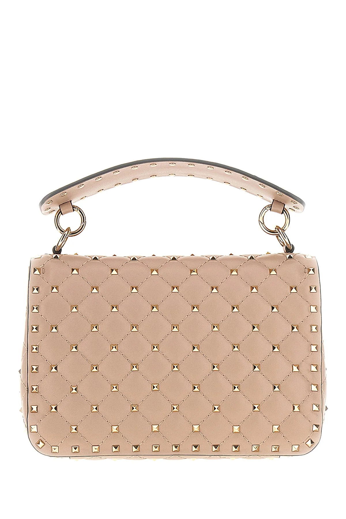 Valentino Garavani Medium Rockstud Spike Handbag - Poudre - Image 3
