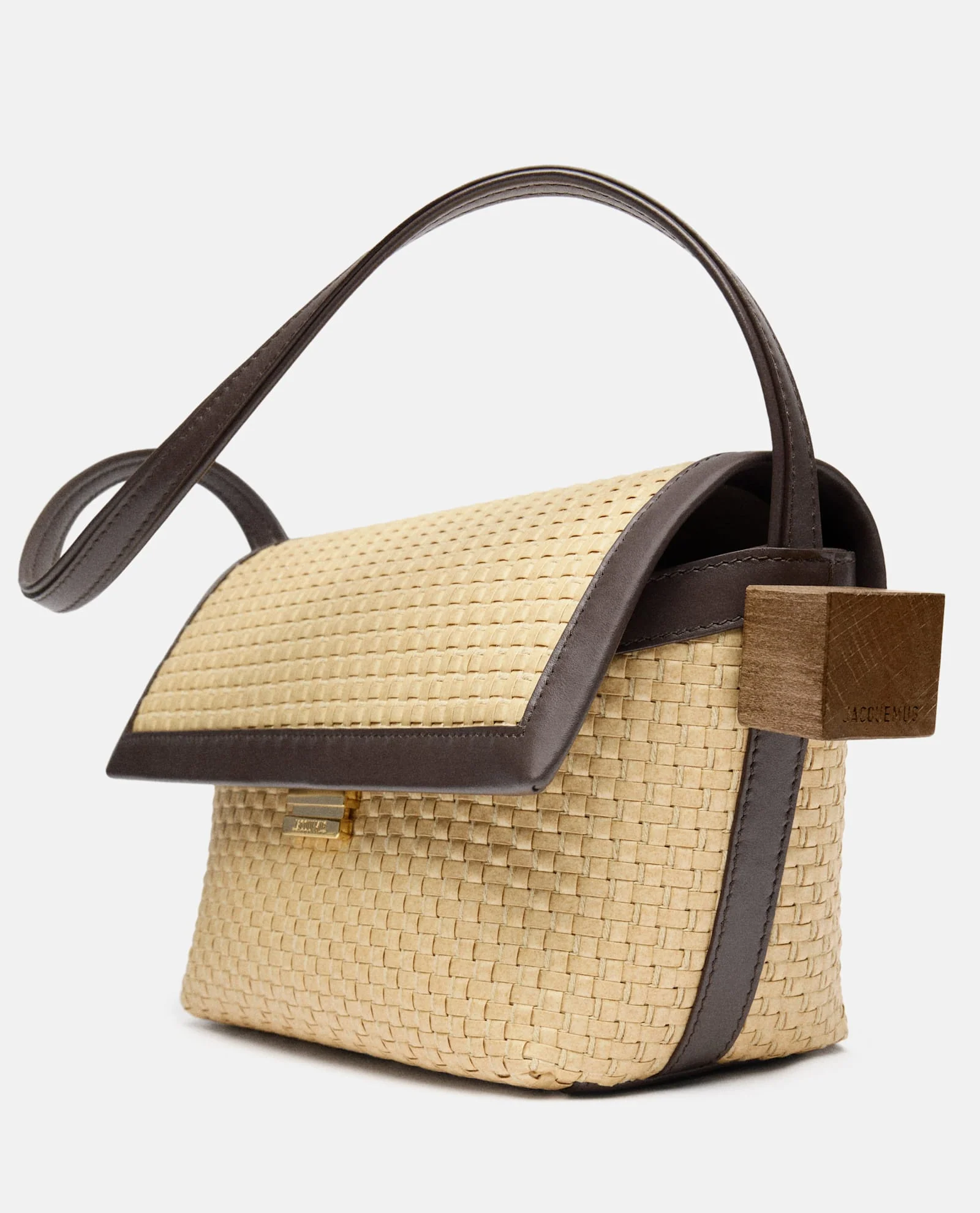 Jacquemus Le Rond Carre Shoulder Bag - Natural - Image 5