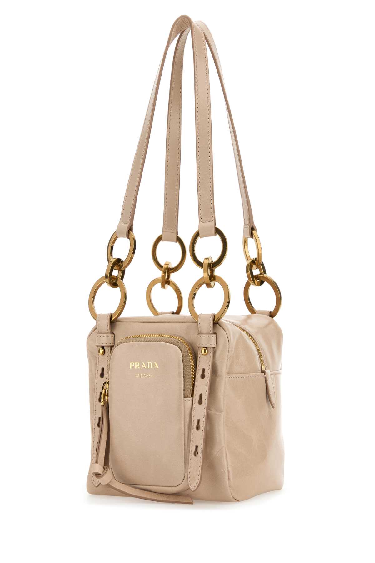 Prada Mini Dangle Handbag - Cipria - Image 2
