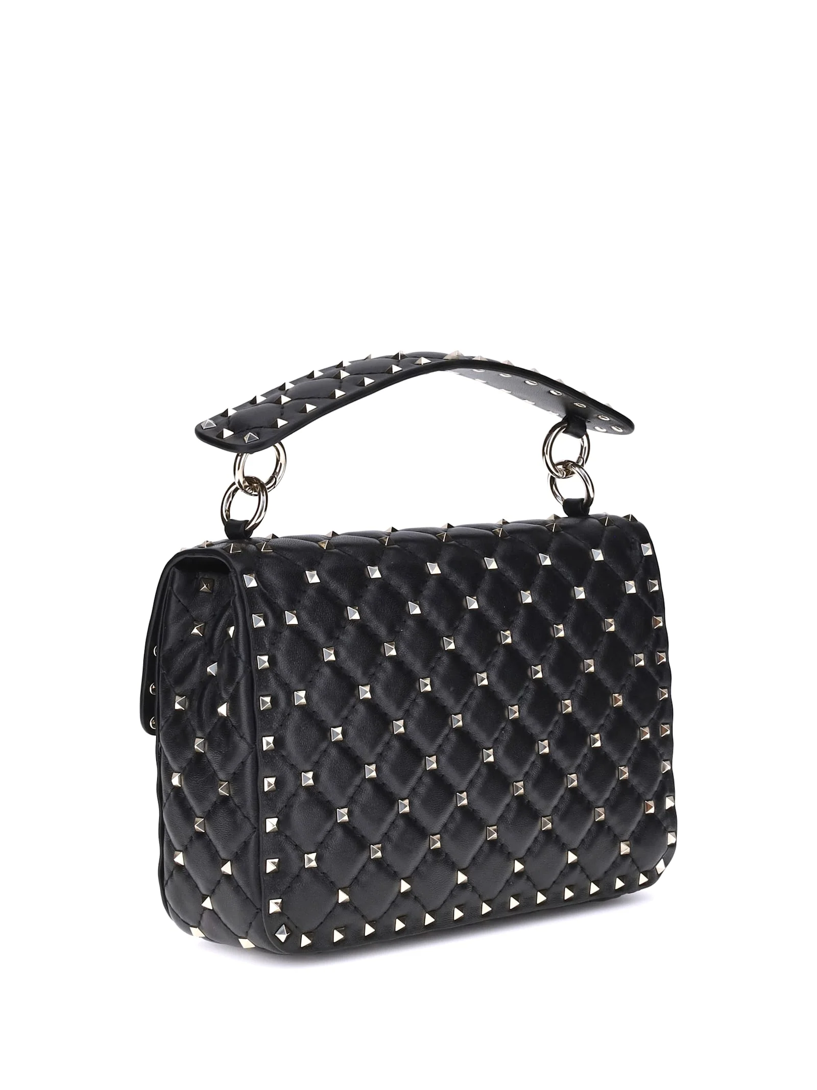 Valentino Garavani Medium Rockstud Spike Shoulder Bag - Image 3