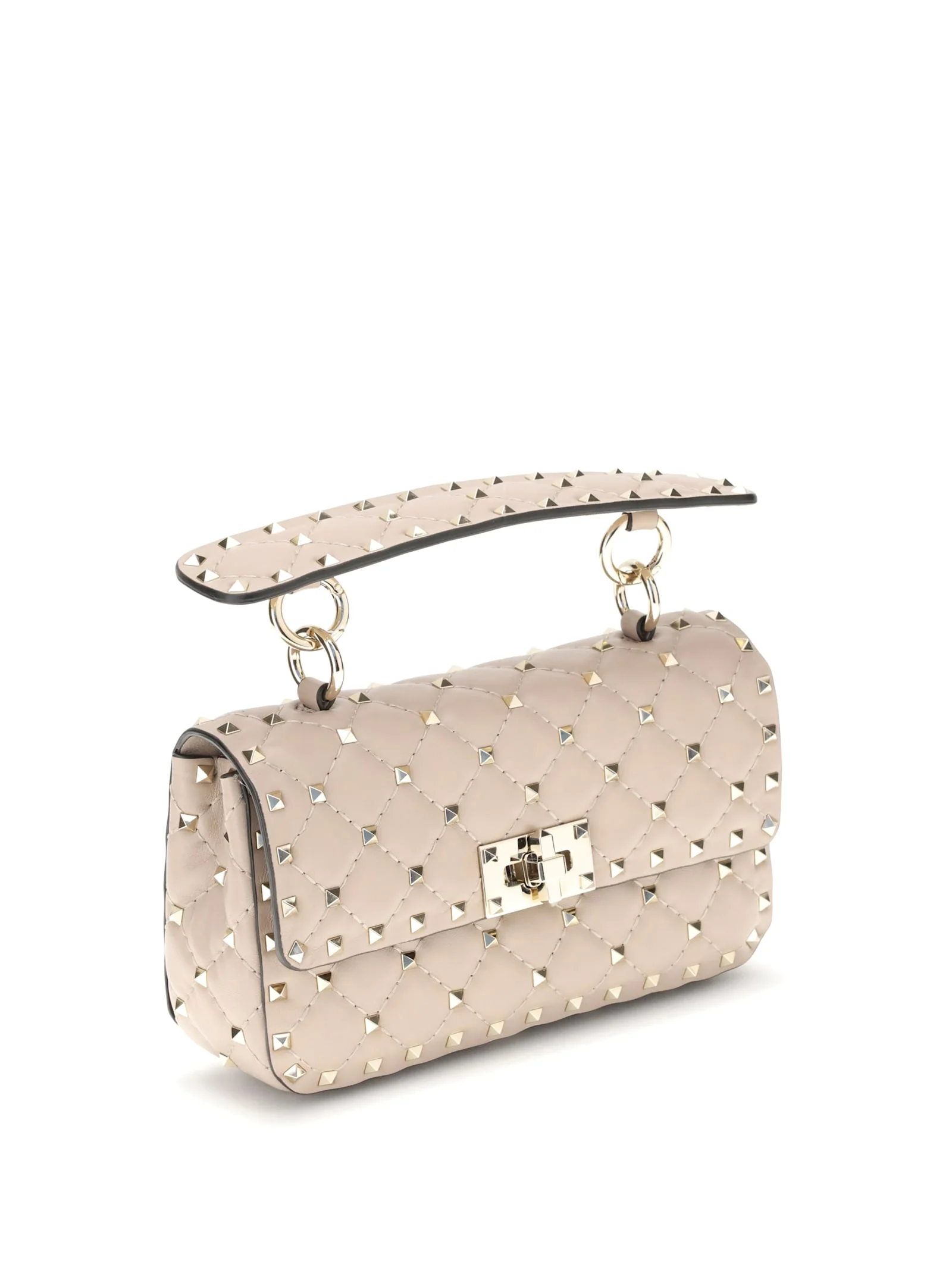 Valentino Garavani Small Leather Rockstud Spike Handbag - Image 2