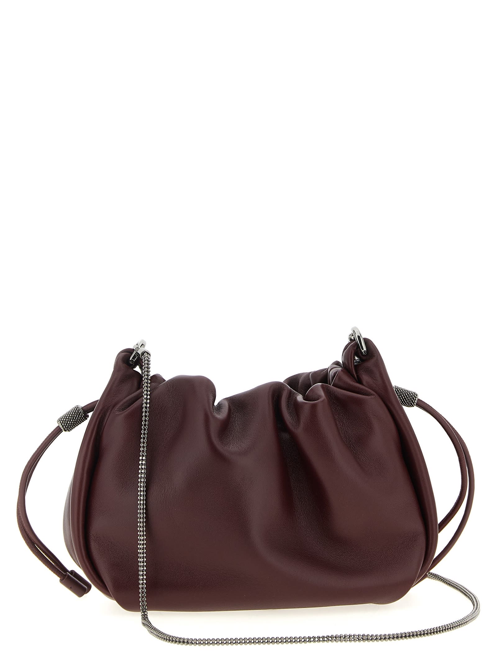 Brunello Cucinelli Mellow Mini Crossbody Bag - Image 3