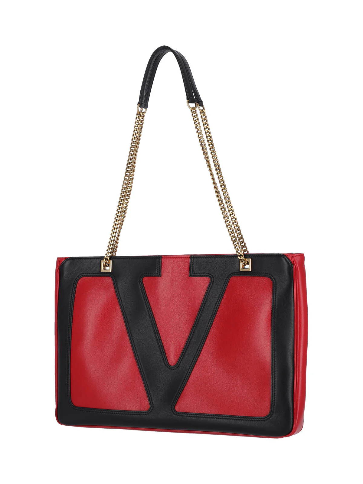 Valentino Garavani viva Superstar Medium Tote Bag - Red - Image 2