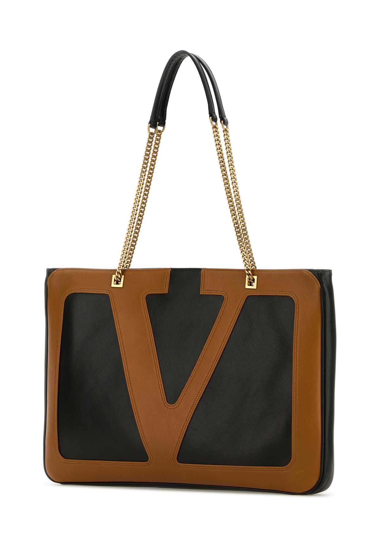 Valentino Garavani Large Viva Superstar Shopping Bag - Nerospice - Image 2