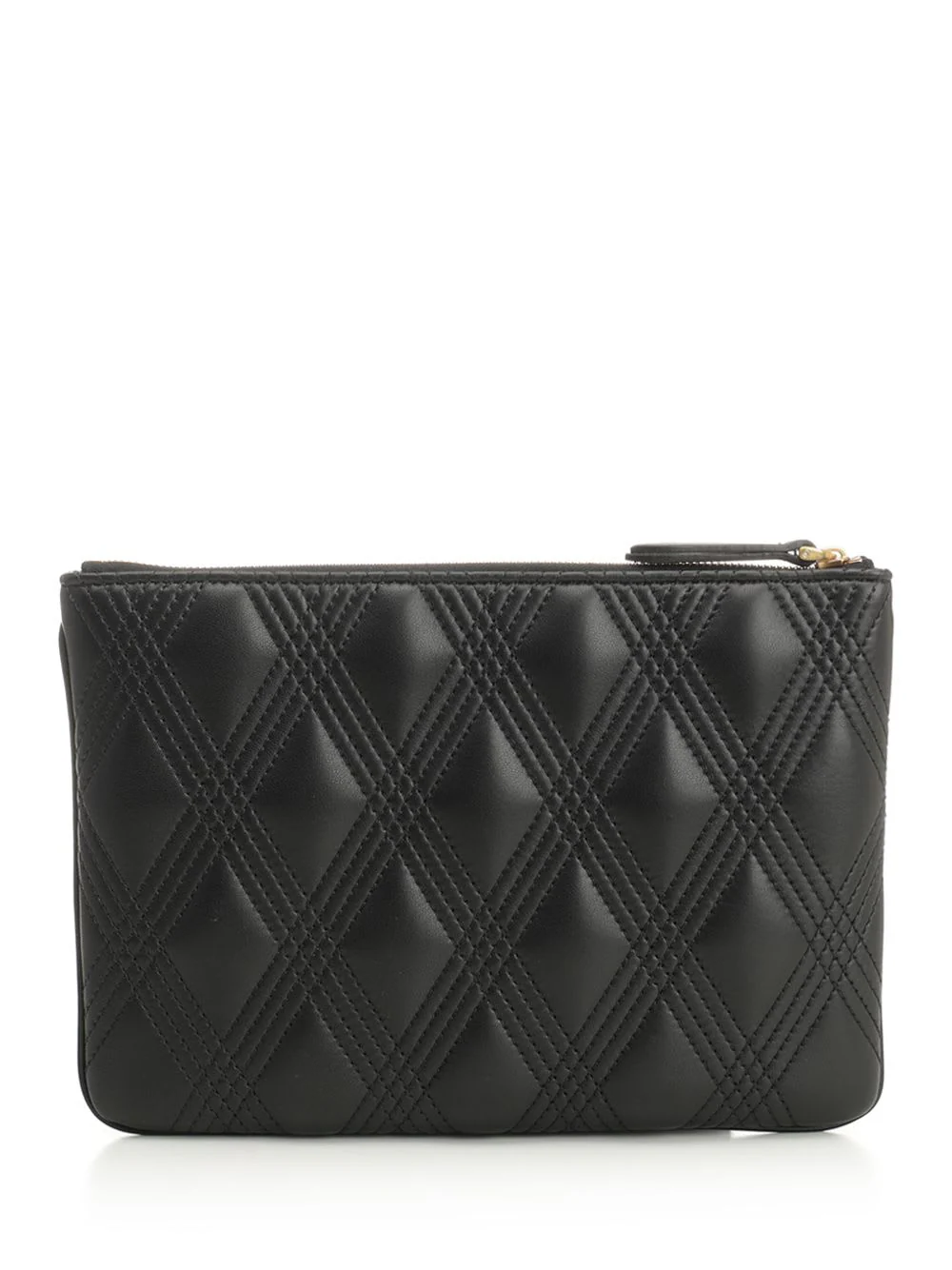 Valentino Garavani Medium Quiltie 67 Clutch Bag - Black - Image 3