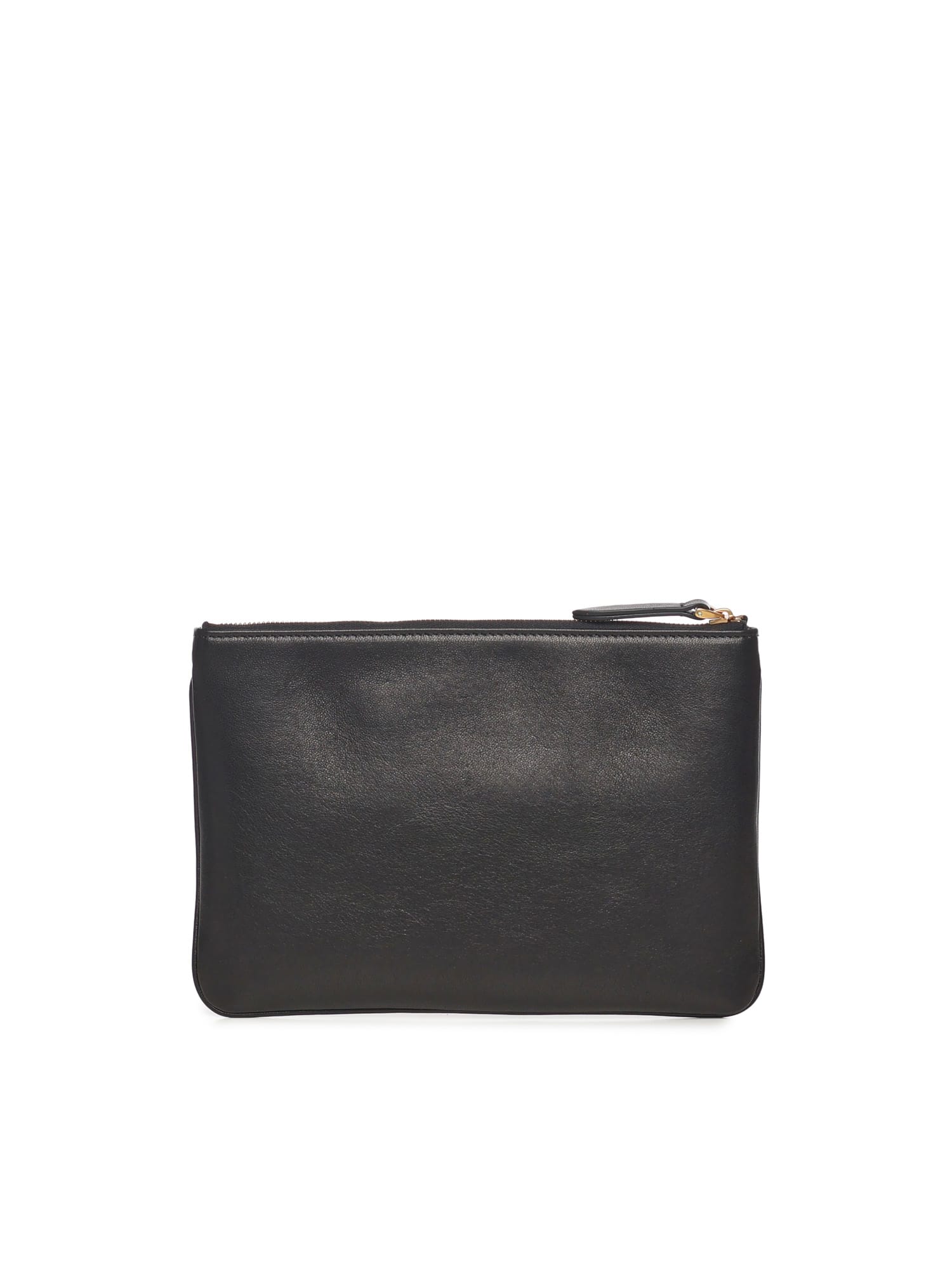Valentino Garavani Viva Superstar Clutch - Black/Spice - Image 3