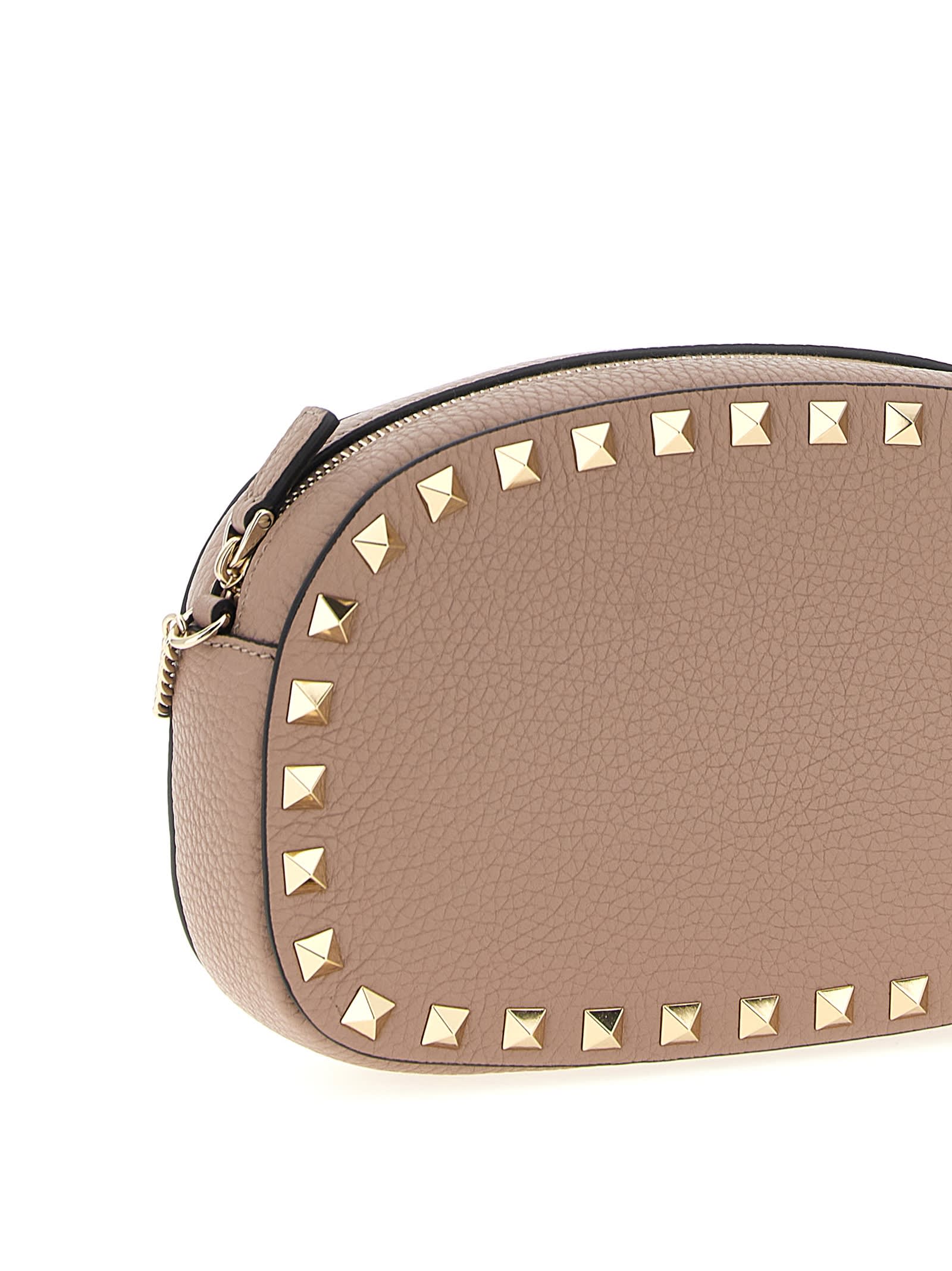 Valentino Garavani Rockstud Mini Crossbody Bag - Neutrals - Image 3