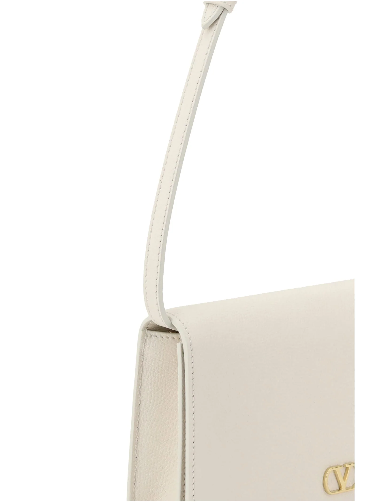 Valentino Garavani Vlogo Shoulder Bag - Lightivory - Image 4