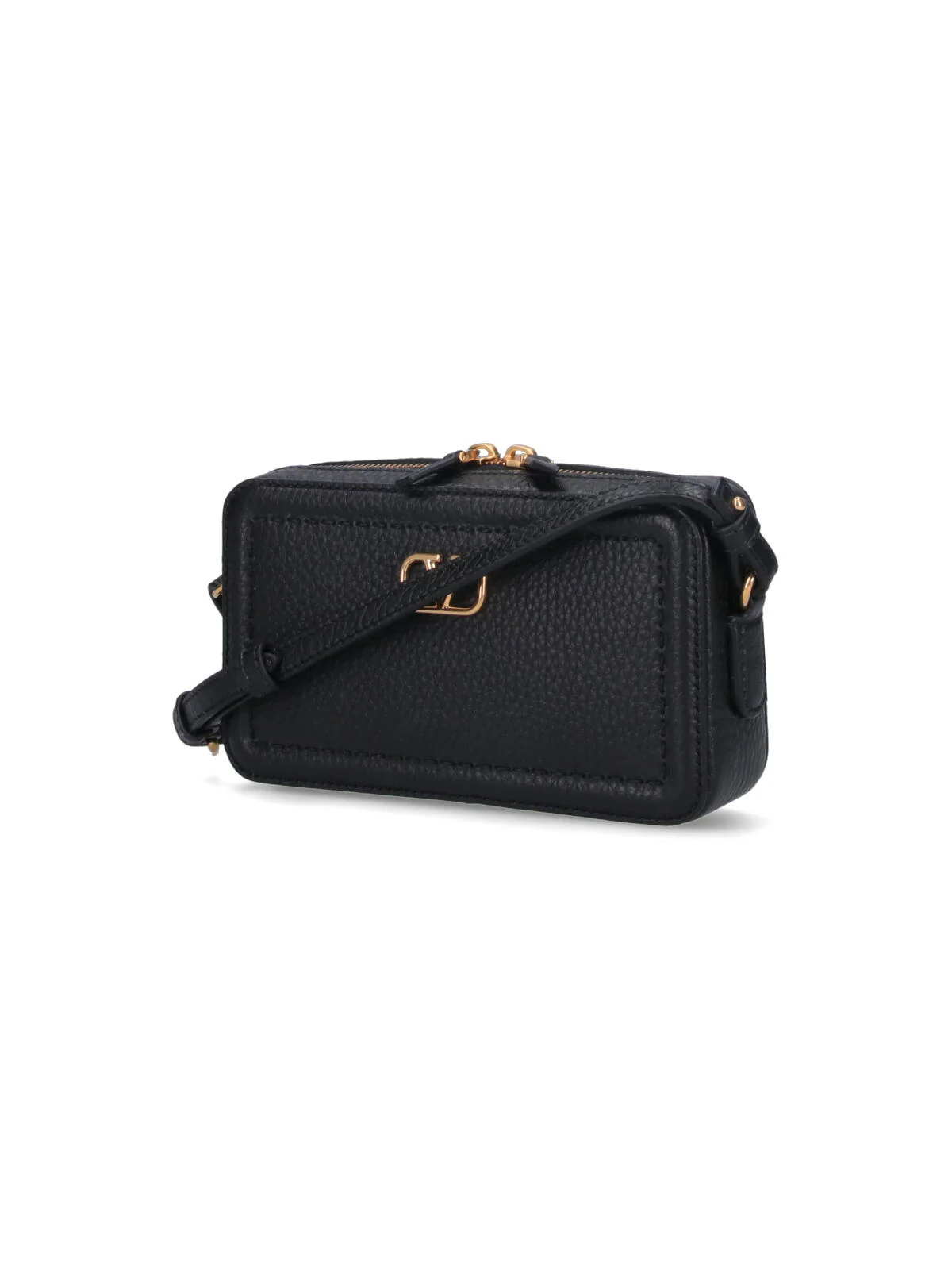 Valentino Garavani Mini Crossbody Bag Alltime - Black - Image 2