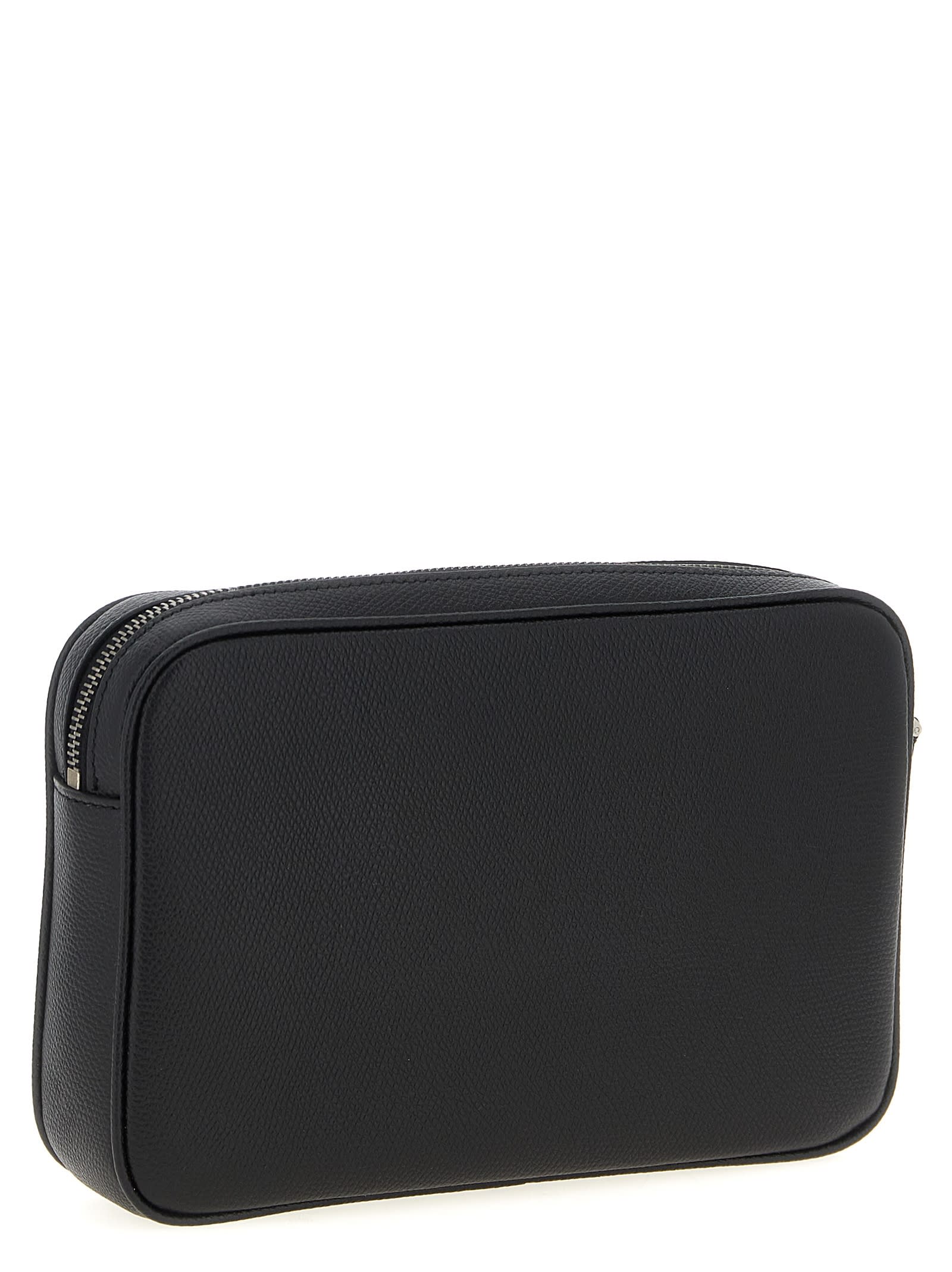 Valentino Garavani Vlogo Signature Clutch Bag - Black - Image 2
