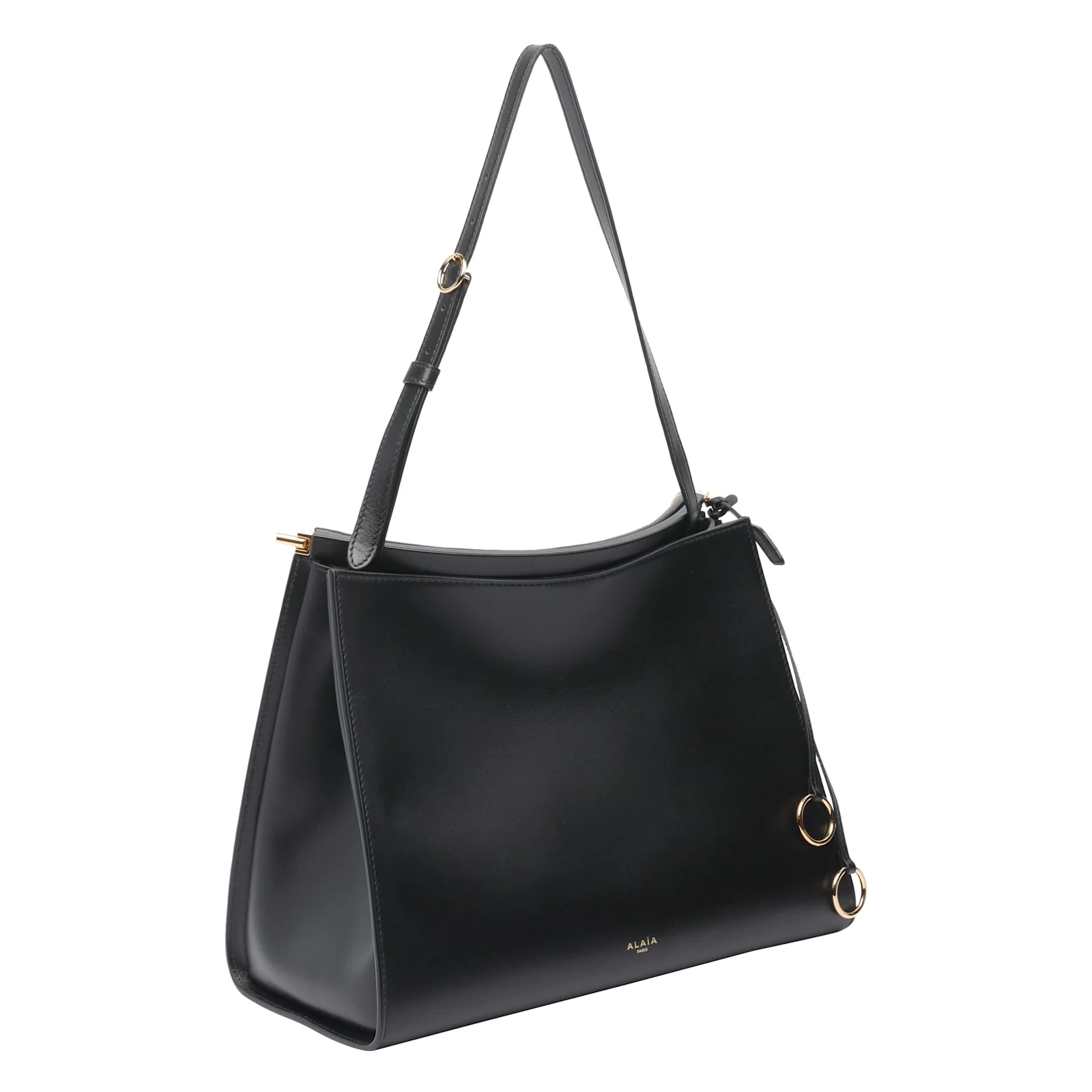 Alaia Medium Le Click Shoulder Bag - Black - Image 2