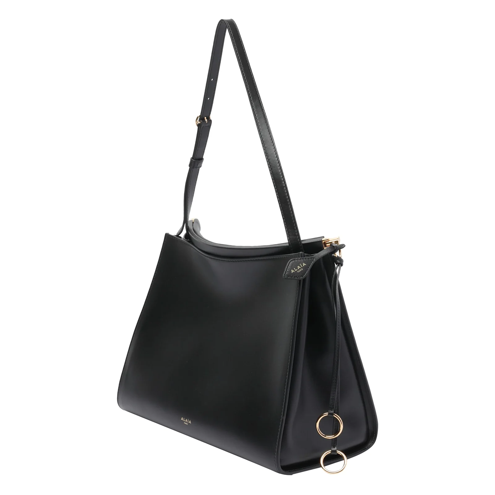 Alaia Medium Le Click Shoulder Bag - Black - Image 4