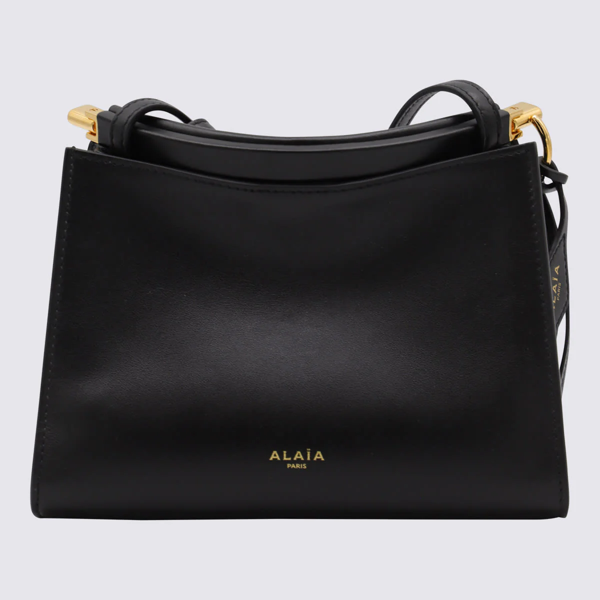 Alaia Small Square Crossbody Bag - Black - Image 4
